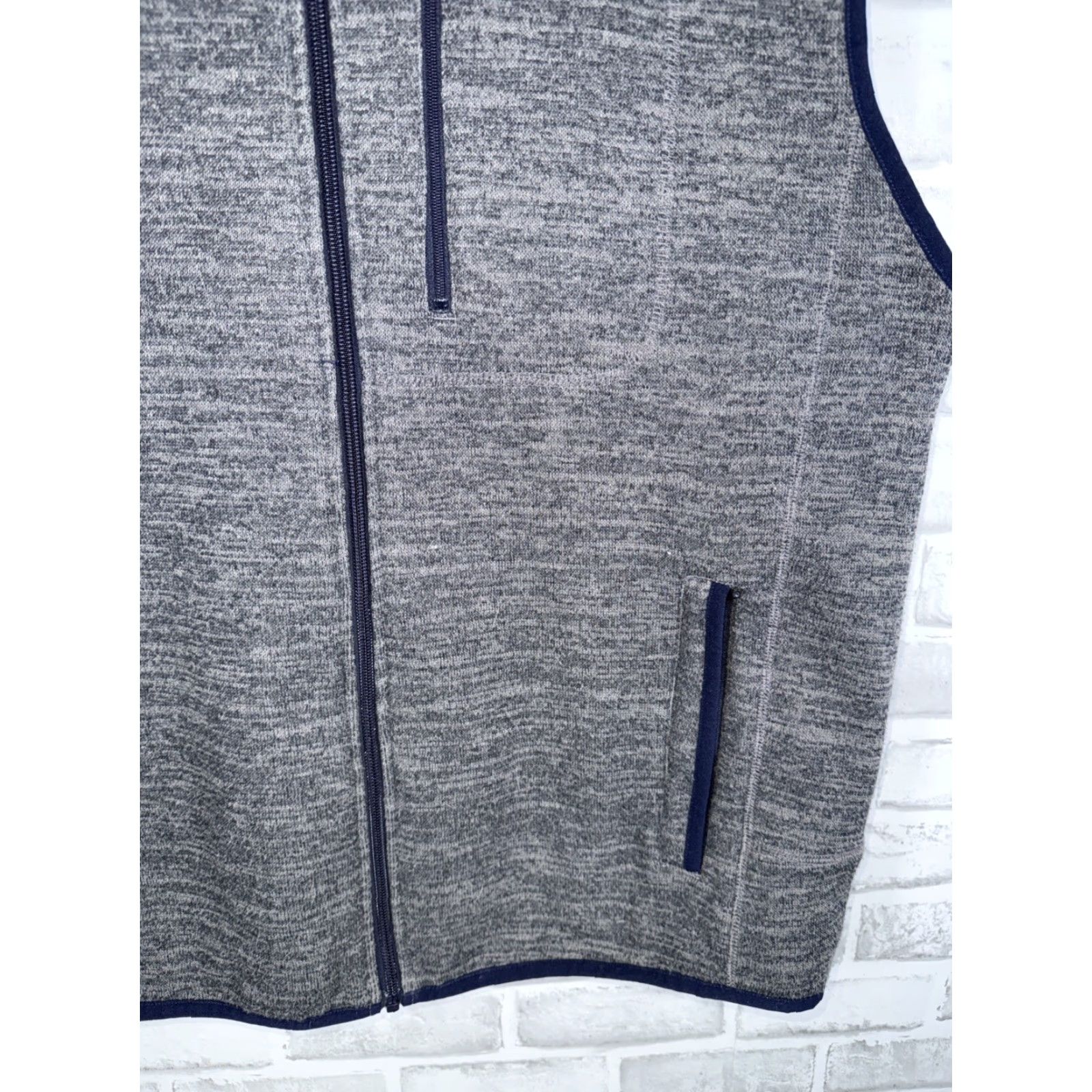 johnnie-O JOHNNIE-O Vest Mens XL Gray West Coast Prep Los Angeles Angels Size US XL / EU 56 / 4 - 4 Thumbnail
