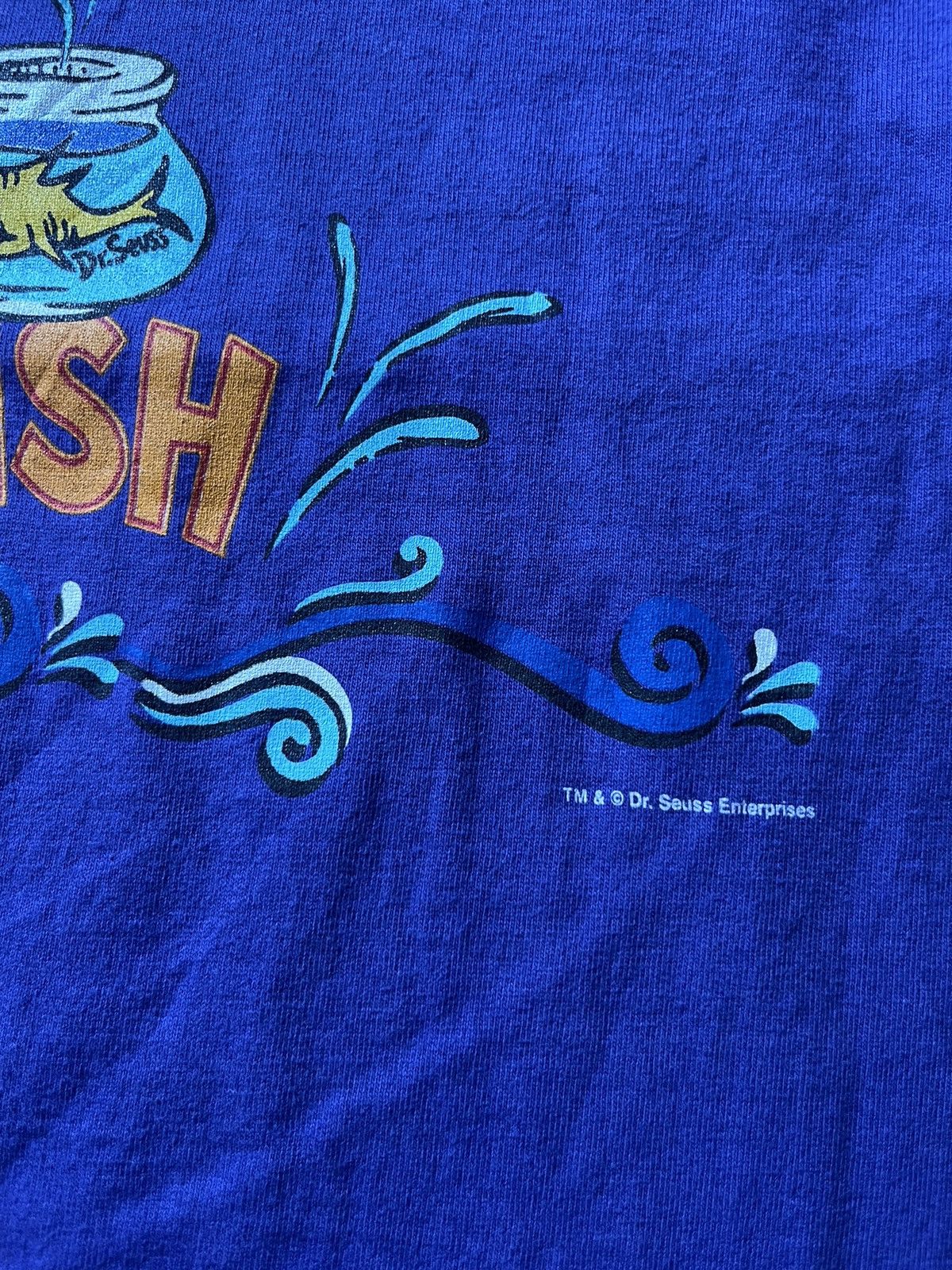 Disney Vintage Dr. Seuss One Cool Fish 90’s T-Shirt Size US L / EU 52-54 / 3 - 6 Thumbnail