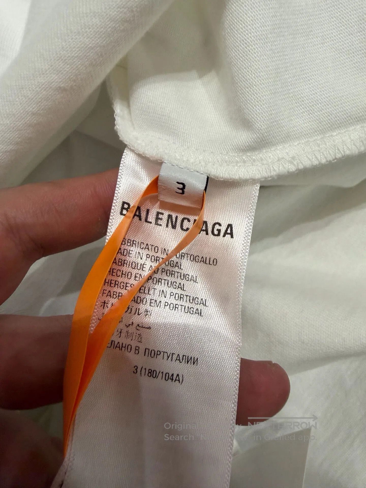 Balenciaga Balenciaga x WFP Collaboration White Long Sleeve. Size US L / EU 52-54 / 3 - 6 Thumbnail