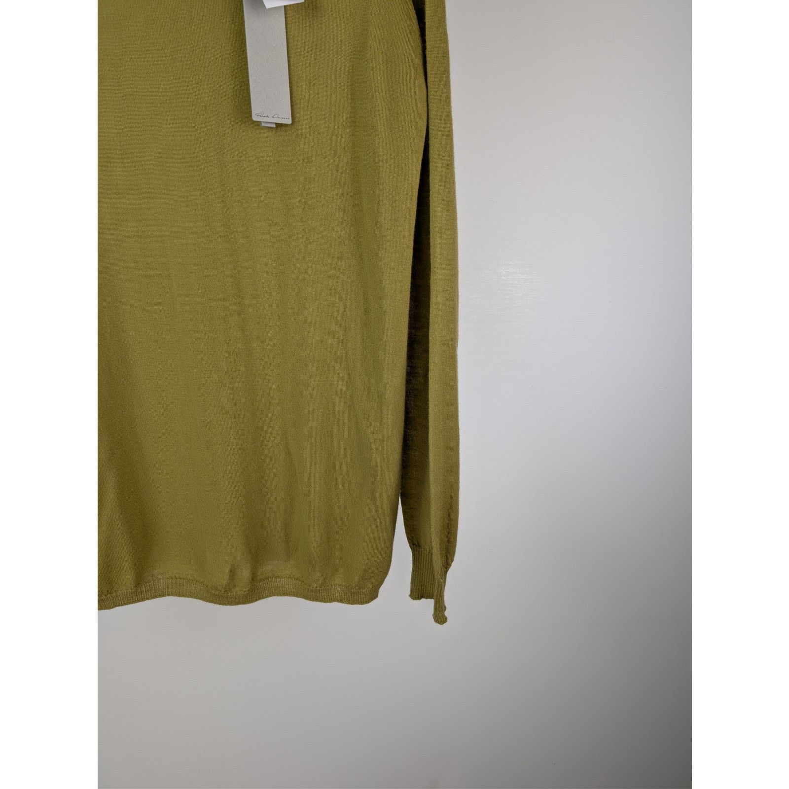 Rick Owens o1rshd1 Oversized Level Sweater in Acid Size US M / EU 48-50 / 2 - 5 Thumbnail