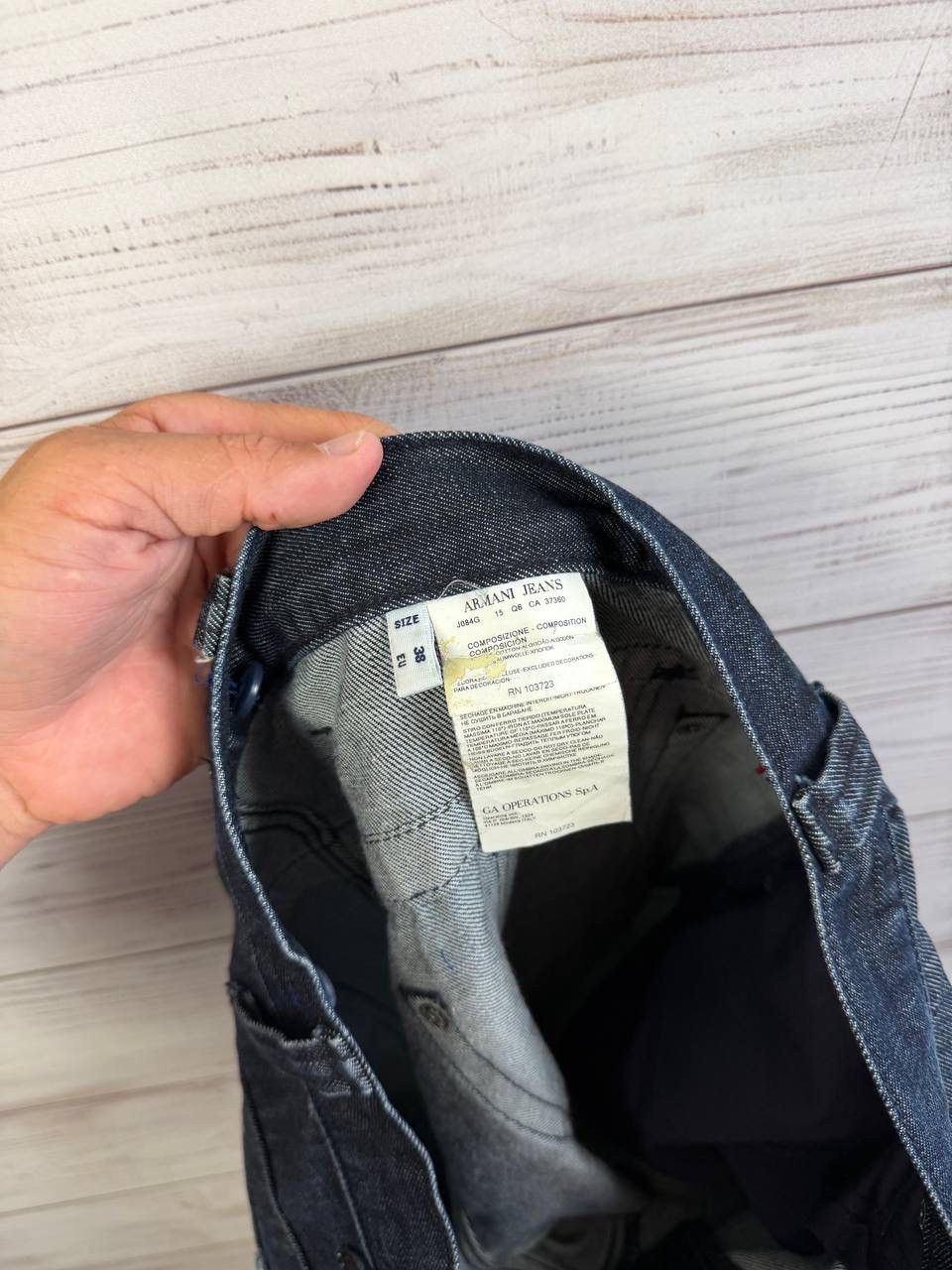 Armani Vintage 90s Armani Jeans trousers Chino Pants Oldmoney Size US 38 / EU 54 - 13 Thumbnail
