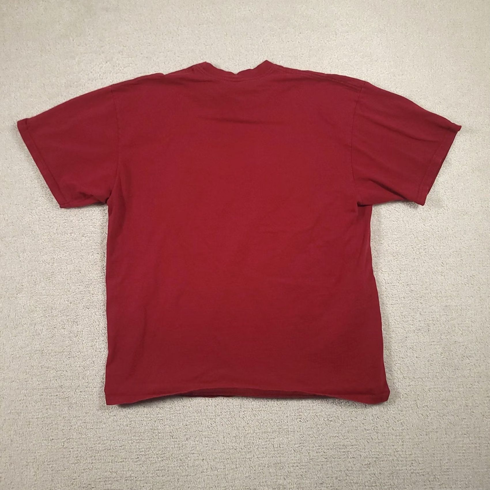 Nike VINTAGE Nike Shirt Adult Mens XL Red Embroidered Swoosh Tee 00s 90s 2000s Streetwear Cotton Knit Short Sleeve Crew Neck Man MENS Size US XL / EU 56 / 4 - 7 Thumbnail