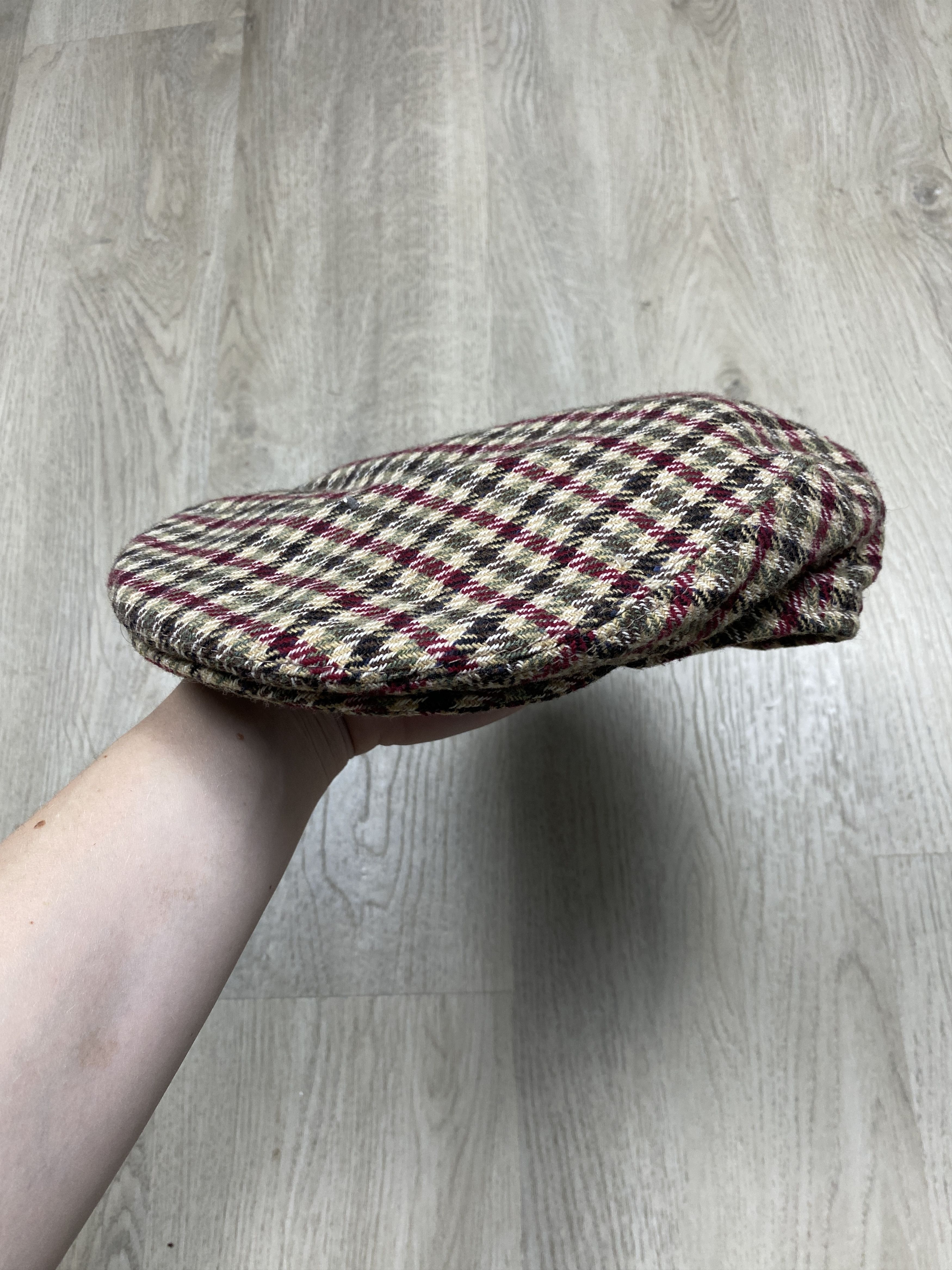 Vintage Vintage Mens Wool Flat Cap Hat Size ONE SIZE - 1 Thumbnail