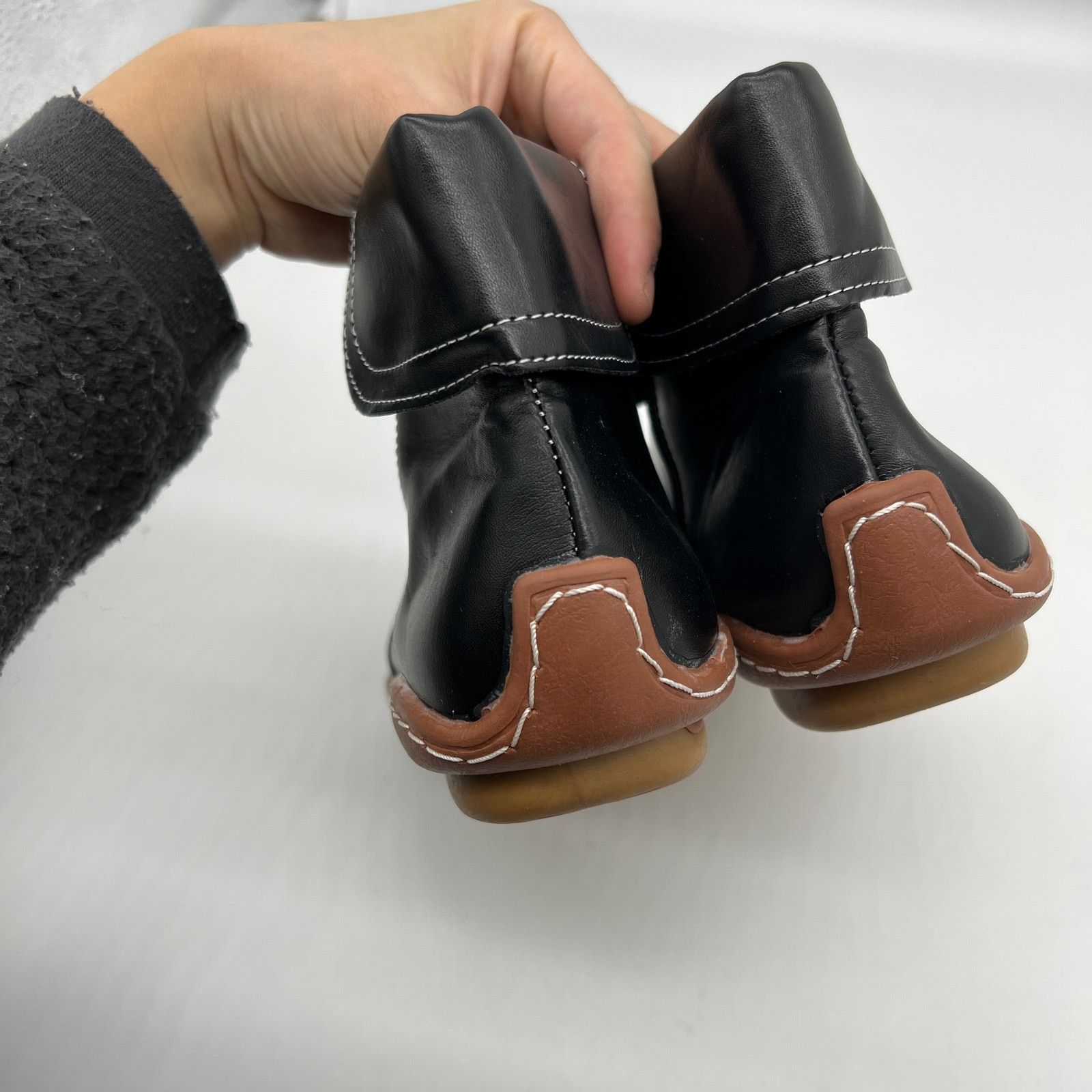 Other Fashion Womens Ankle Boot Comfortable Slip On Flat Booties Size US 9 / IT 39 - 6 Thumbnail