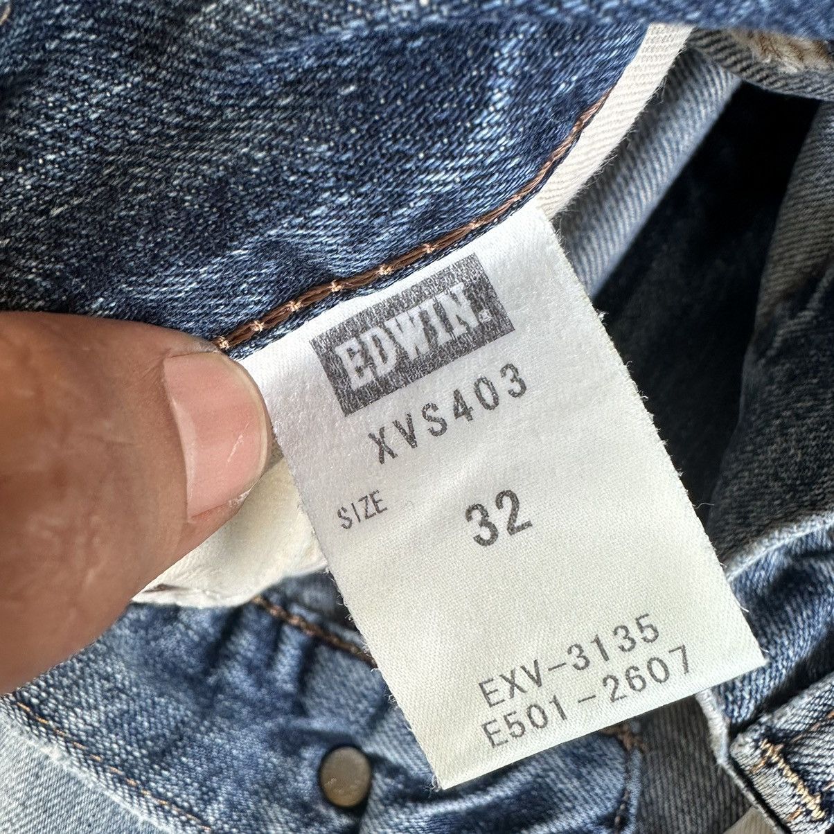 Edwin Vintage Edwin Exclusive Fade Washed Denim 32x31 D607 Size US 32 / EU 48 - 15 Thumbnail