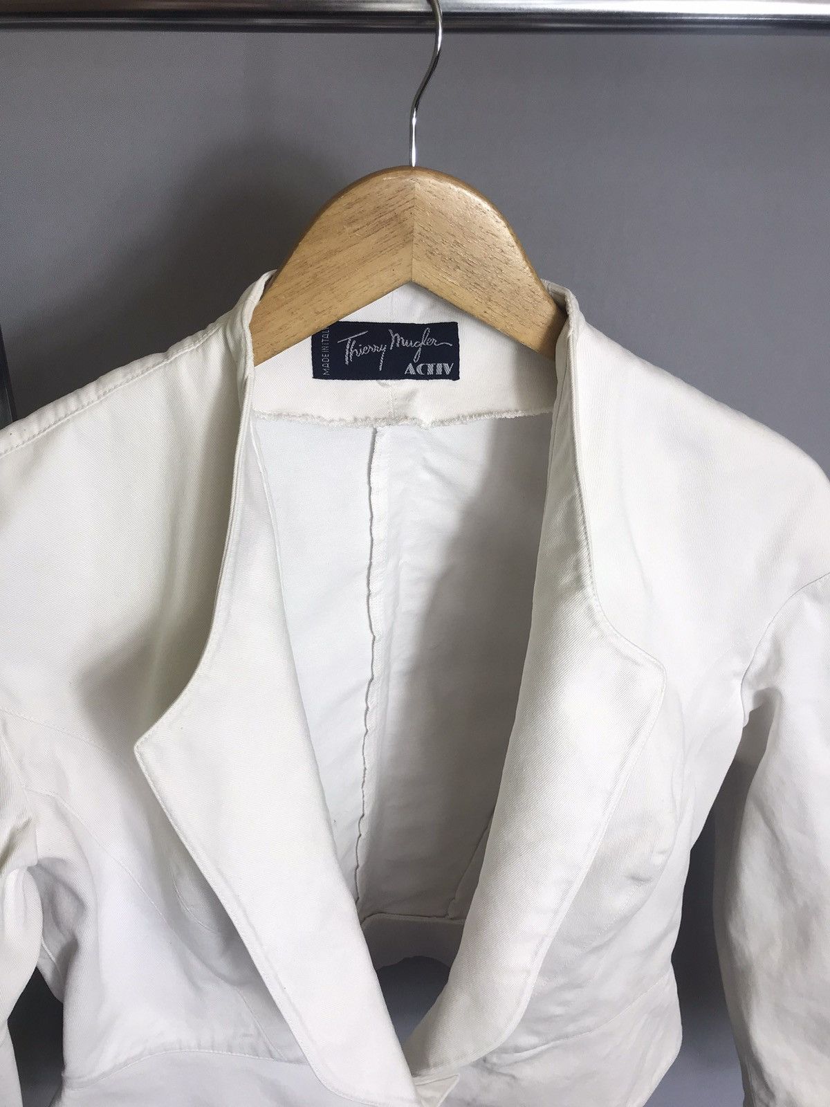 Thierry Mugler Women's Thierry Mugler Activ Italy Vintage 80s 90s Blazer Size M / US 6-8 / IT 42-44 - 2 Thumbnail