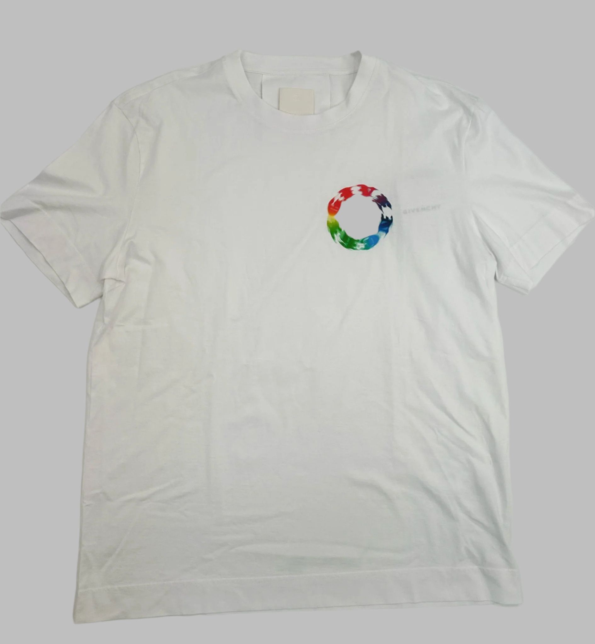 Givenchy Givenchy White Logo T-Shirts 3XL Size US XXL / EU 58 / 5 - 1 Thumbnail