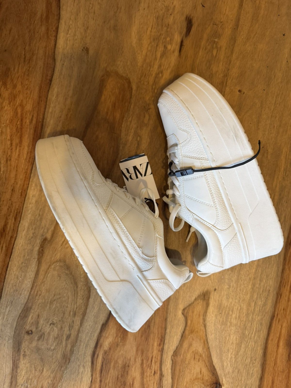 Zara Brand new Zara platform sneakers Size US 8 / IT 38 - 7 Thumbnail