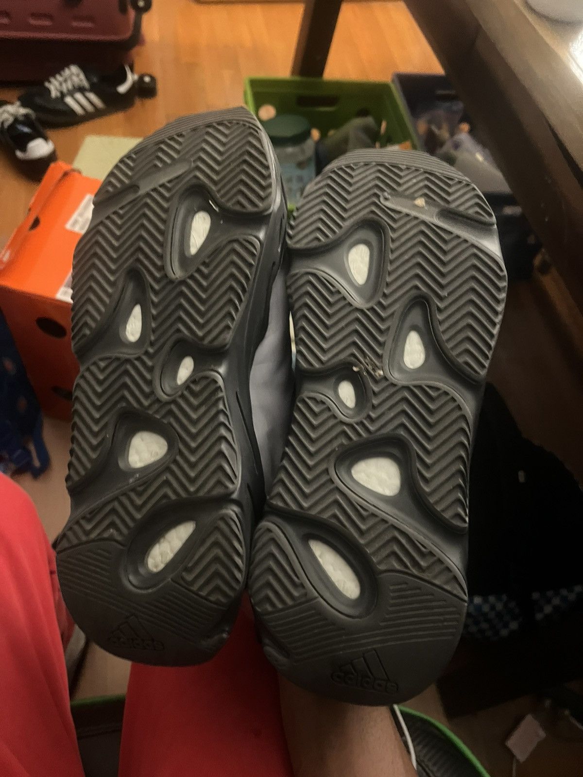 Kanye West Grey Yeezy 700 MNVM Size US 12 / EU 45 - 3 Thumbnail
