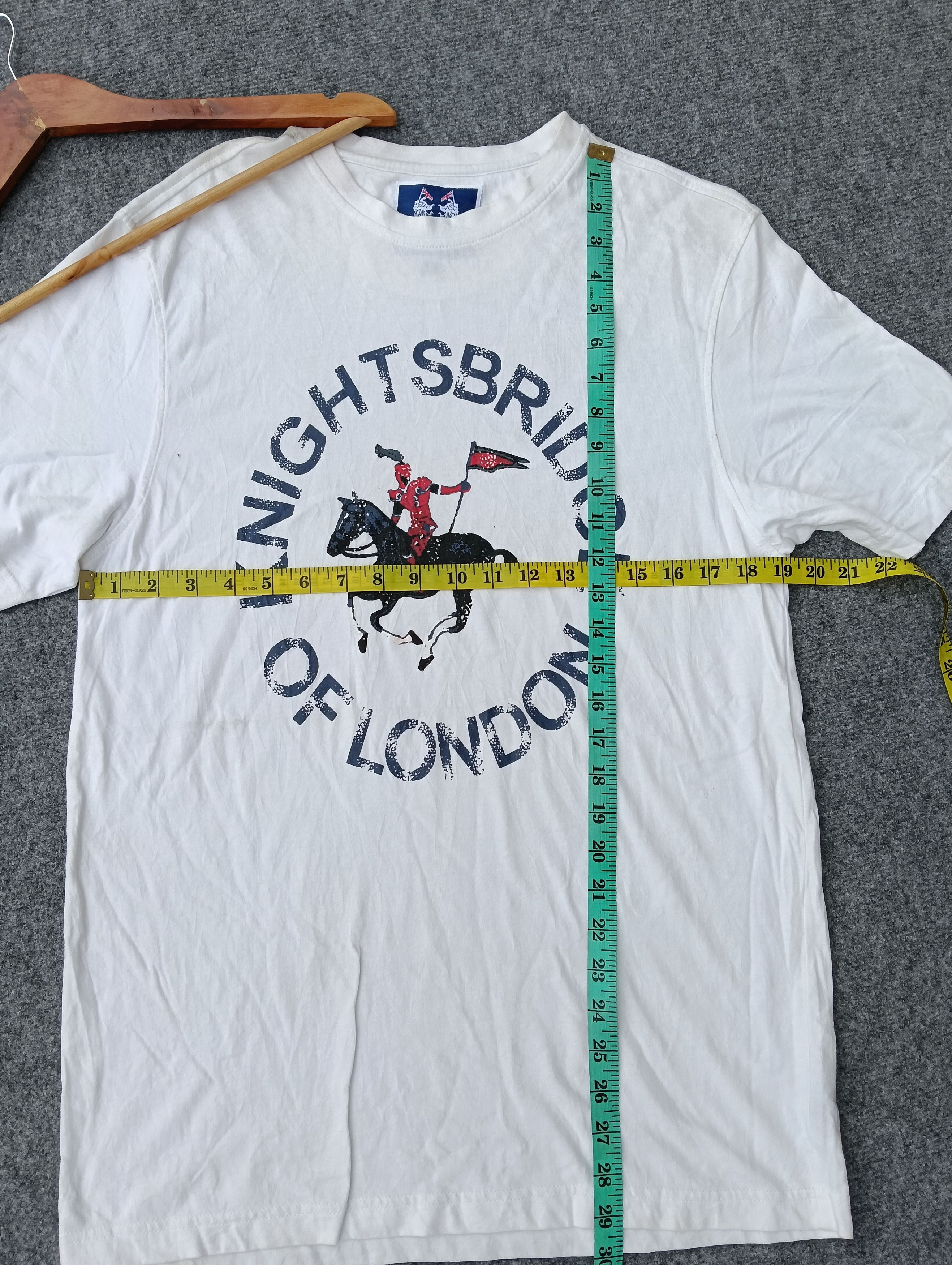 Polo Ralph Lauren × U.S. Polo Assn. × Vintage KNIGHTSBRIDGE OF LONDON T-SHIRT. Size US L / EU 52-54 / 3 - 2 Thumbnail