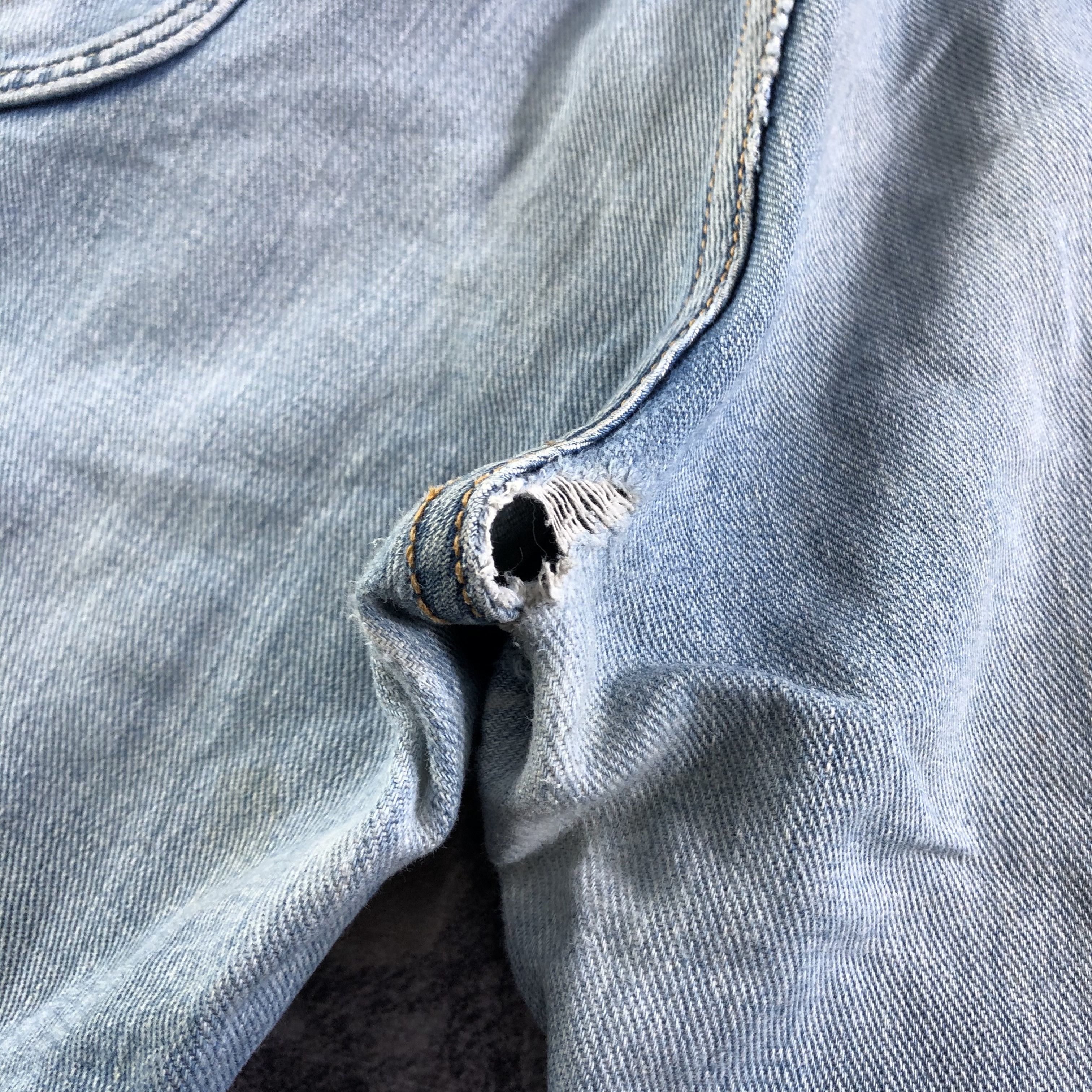 Lee Vintage Blue Wash Lee Selvedge Jeans-JM3660 Size US 33 - 6 Thumbnail