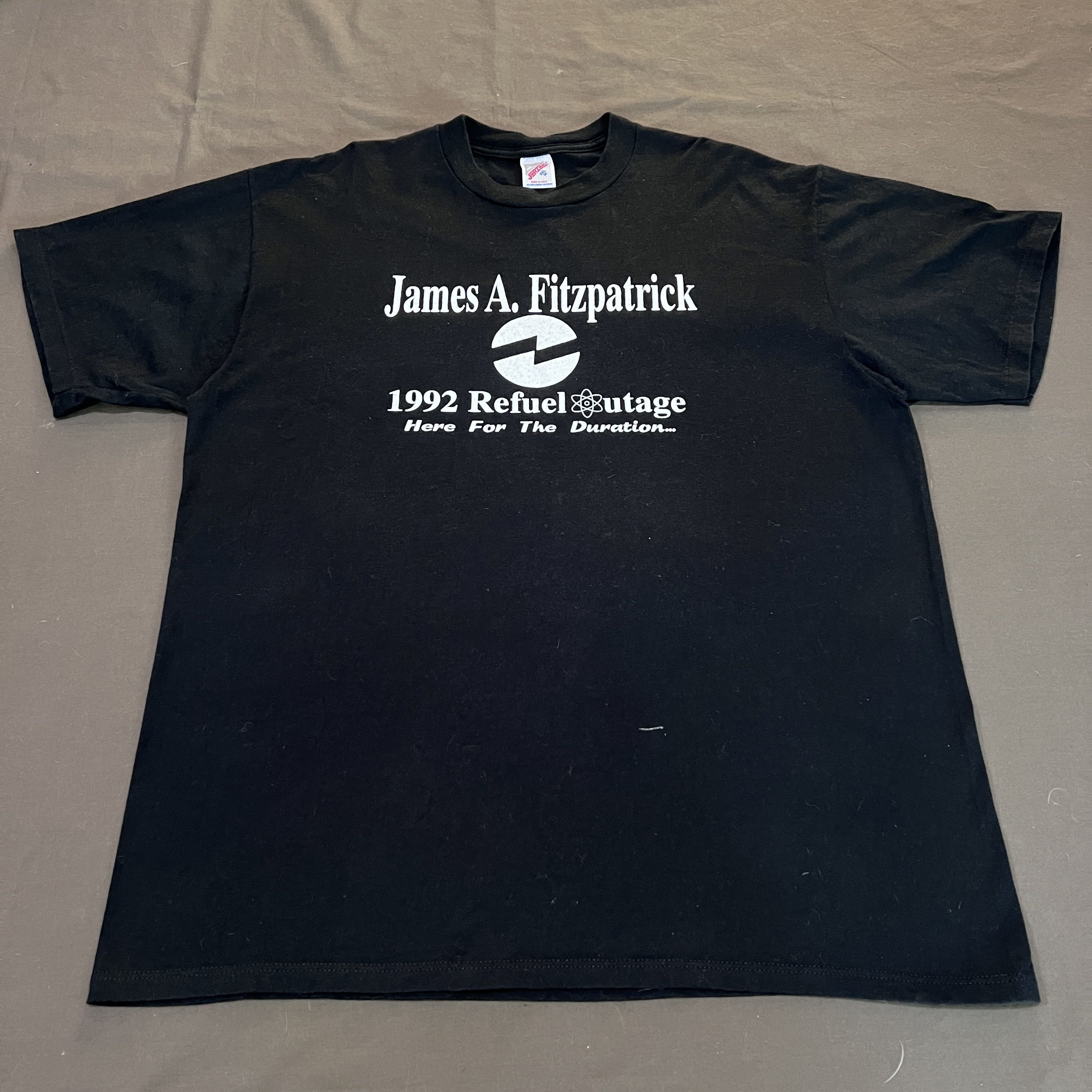 Arts & Science × Vintage Vtg. 90s James A. FitzPatrick Nuclear Power Plant Promo Tee Size US XXL / EU 58 / 5 - 2 Thumbnail