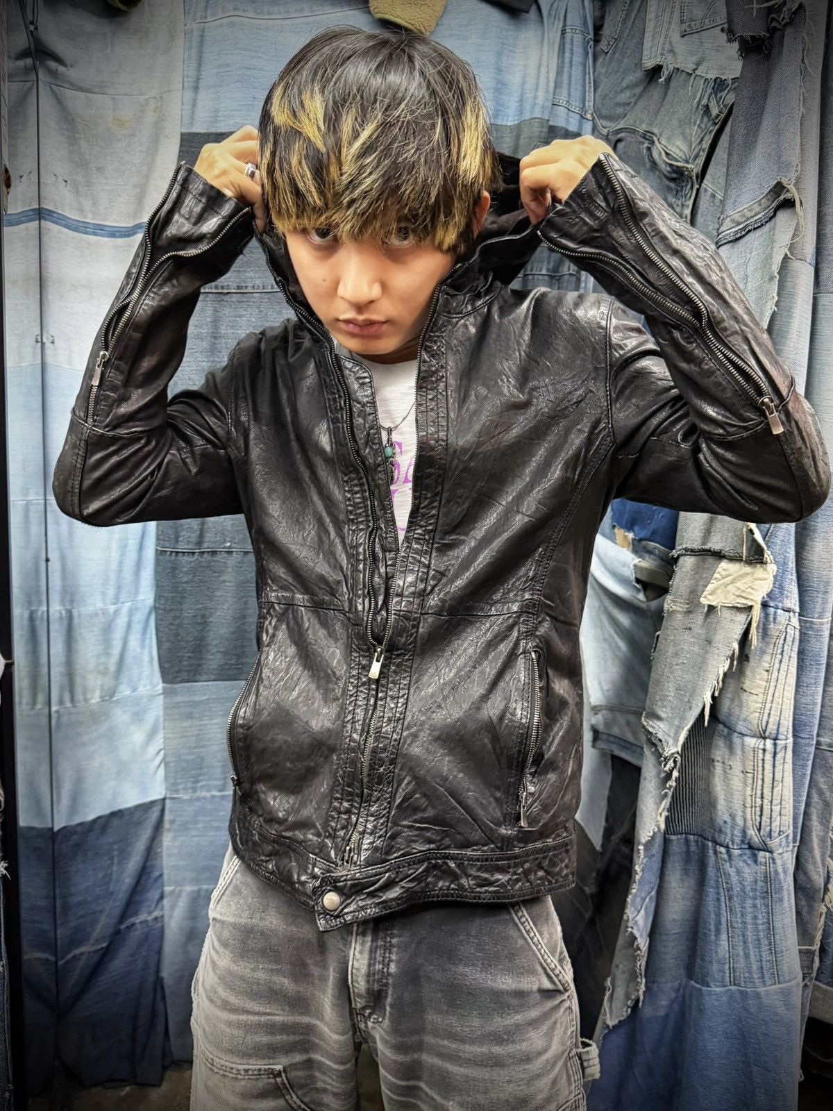 Isamu Katayama Backlash 2000s isamu katayama backlash style jacket royal flash Size US M / EU 48-50 / 2 - 18 Thumbnail
