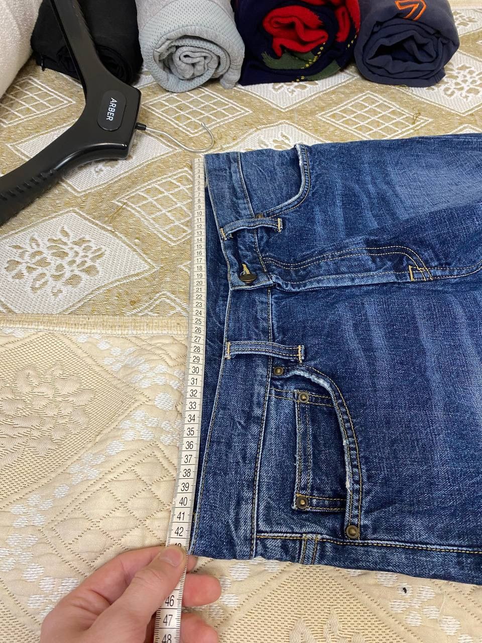 Carhartt 🔥 Carhartt WIP Vintage Logo Klondike Pants Denim Jeans 32x32 Size US 32 / EU 48 - 6 Thumbnail