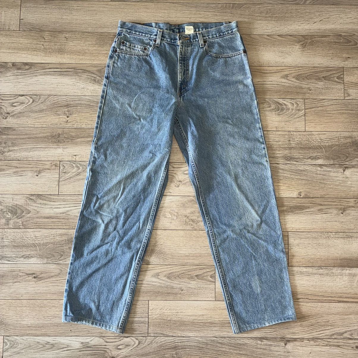 Levi's Levi's 468 relaxed straight leg blue denim jeans Size US 34 / EU 50 - 5 Thumbnail