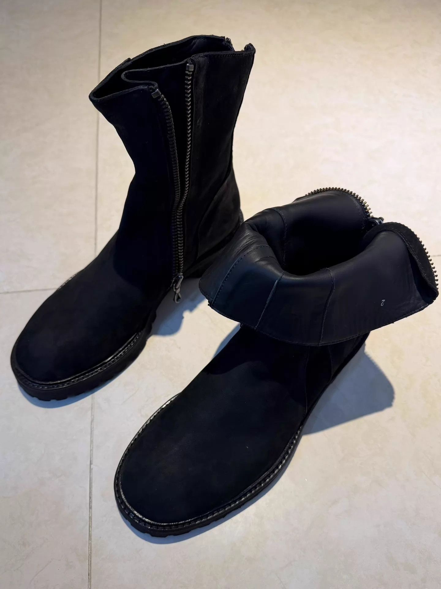Julius julius_7 15aw suede combat boots Size US 9 / EU 42 - 2 Thumbnail
