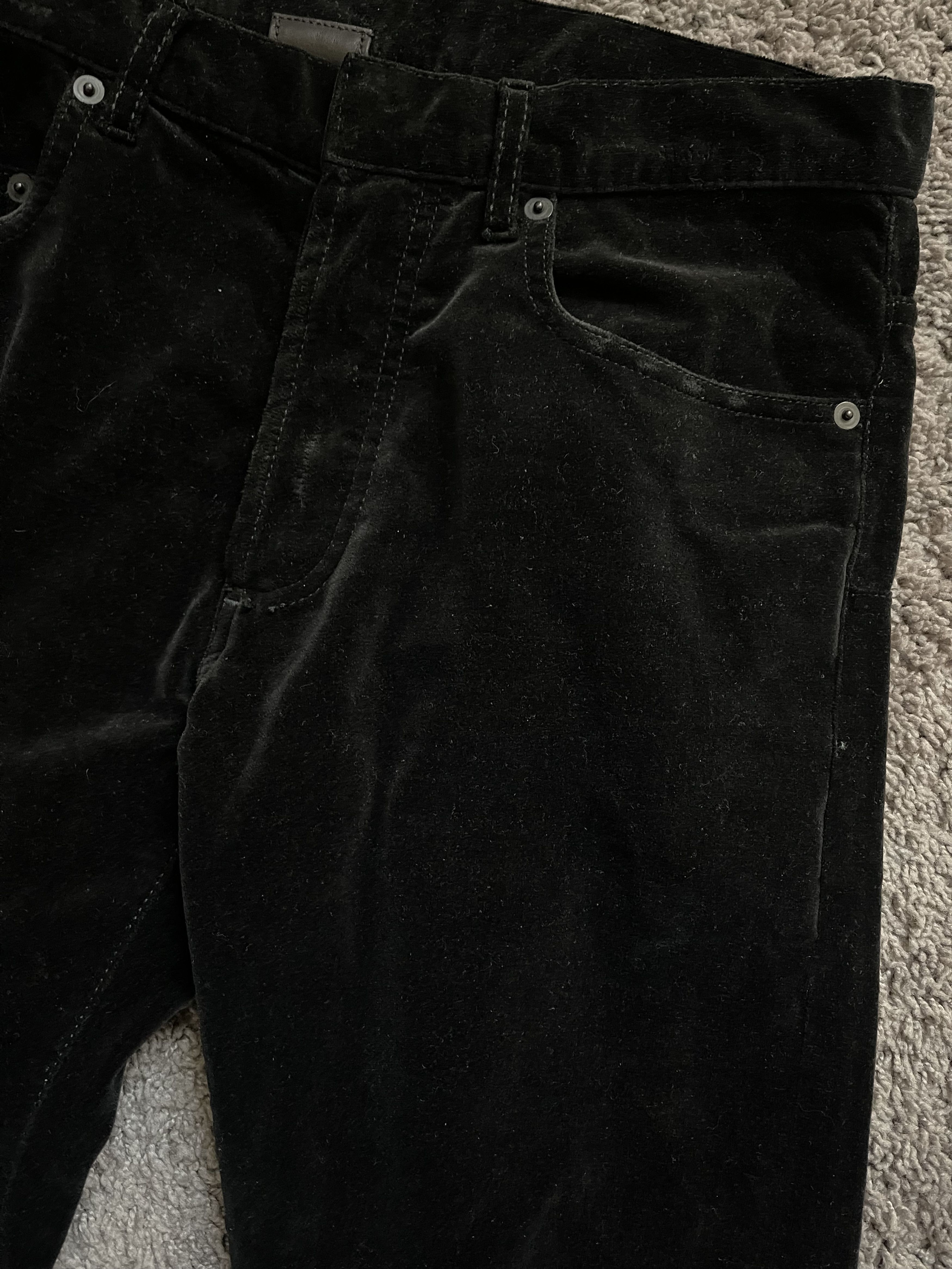 Hedi Slimane Dior Homme 05AW Velvet Denim Size US 29 - 2 Thumbnail