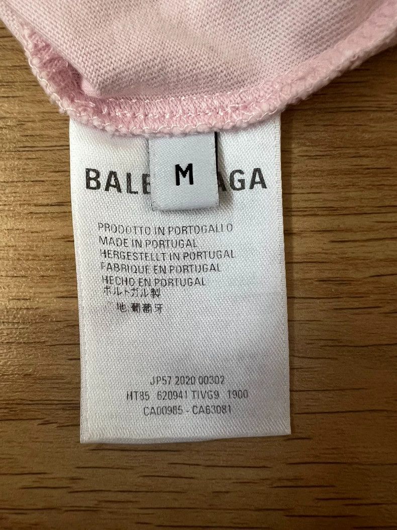 Balenciaga Balenciaga Black and pink short sleeves Size US M / EU 48-50 / 2 - 4 Thumbnail