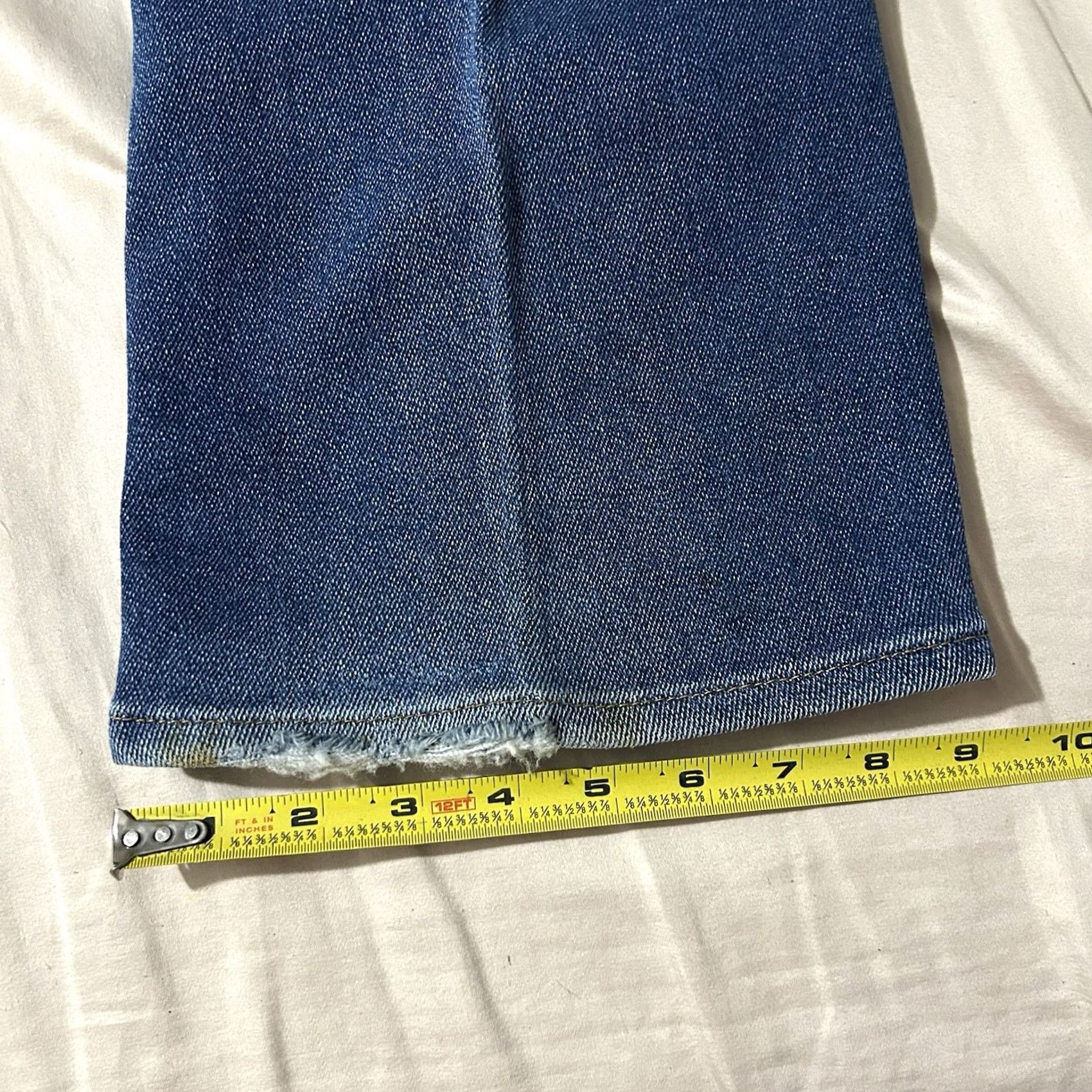 Levi's VINTAGE Levi's 517 Bootcut Jeans Men 36 X 34 Blue 80s Flare Worn Faded 517 Bootcut Jeans Mens Size US 36 / EU 52 - 8 Thumbnail