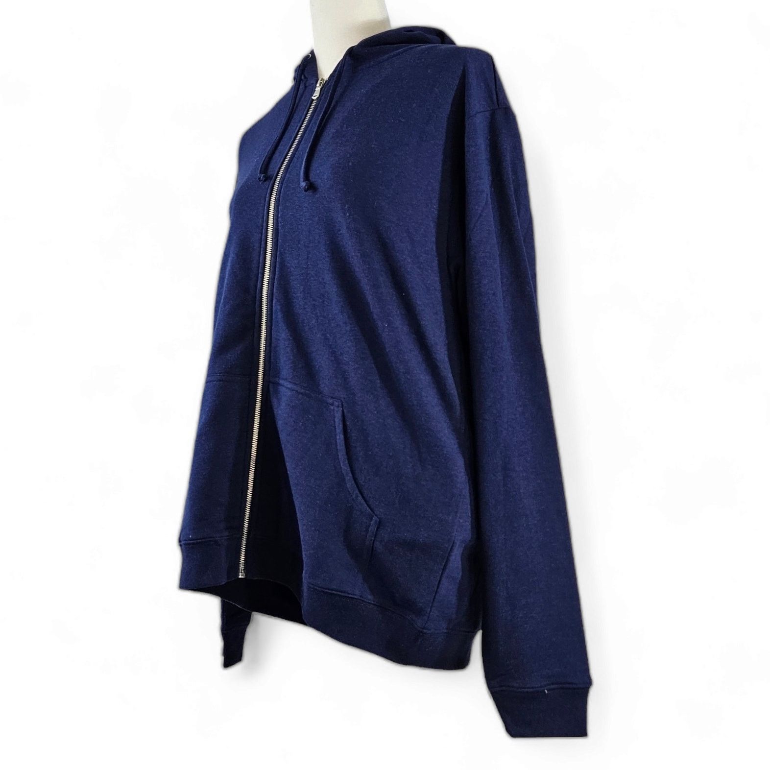Hill House NWT Hill House The Teddy Zip Up Jacket Sz. S Navy Blue Size S / US 4 / IT 40 - 1 Thumbnail