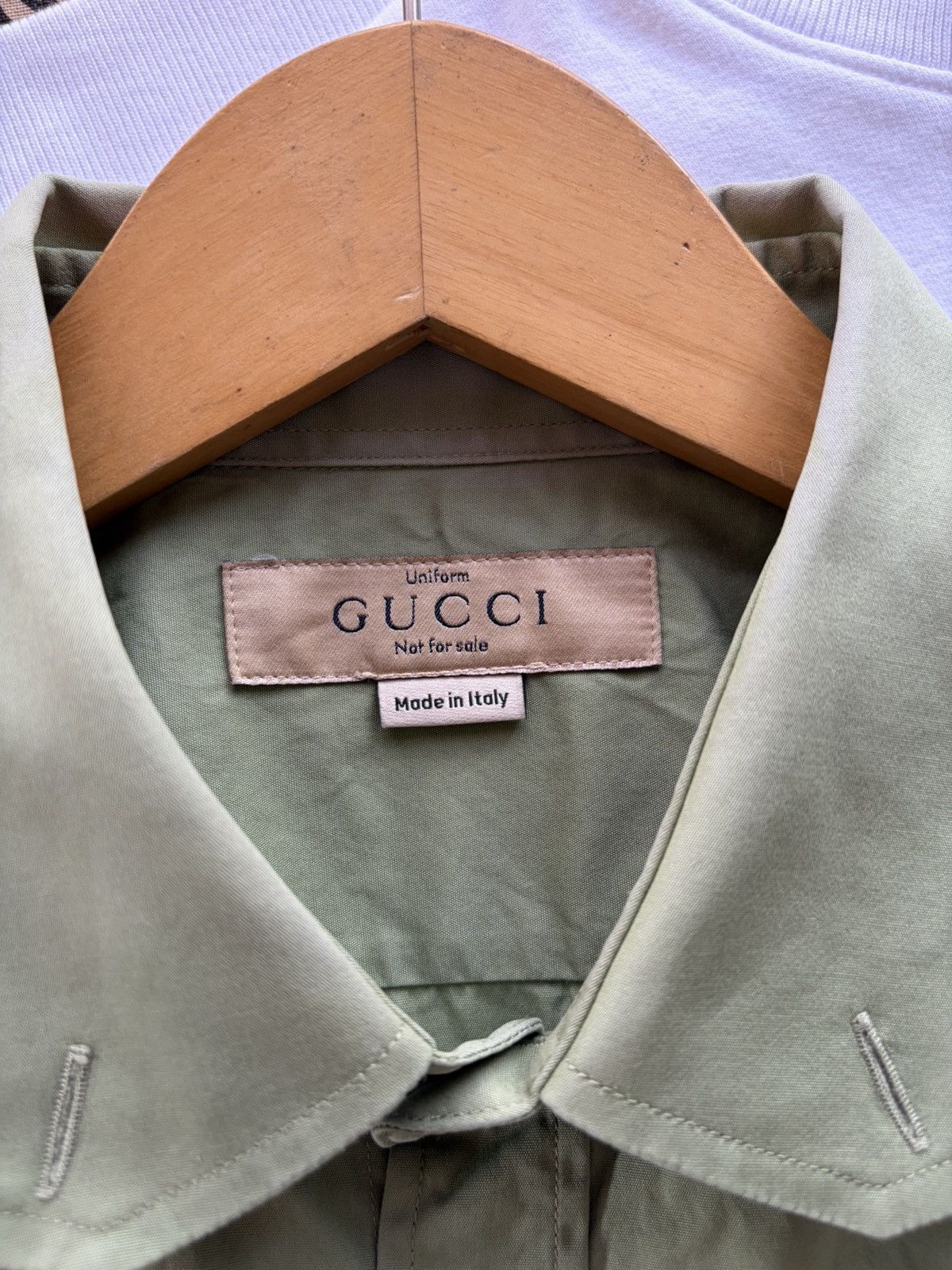Gucci Gucci uniform shirts Size US XL / EU 56 / 4 - 5 Thumbnail