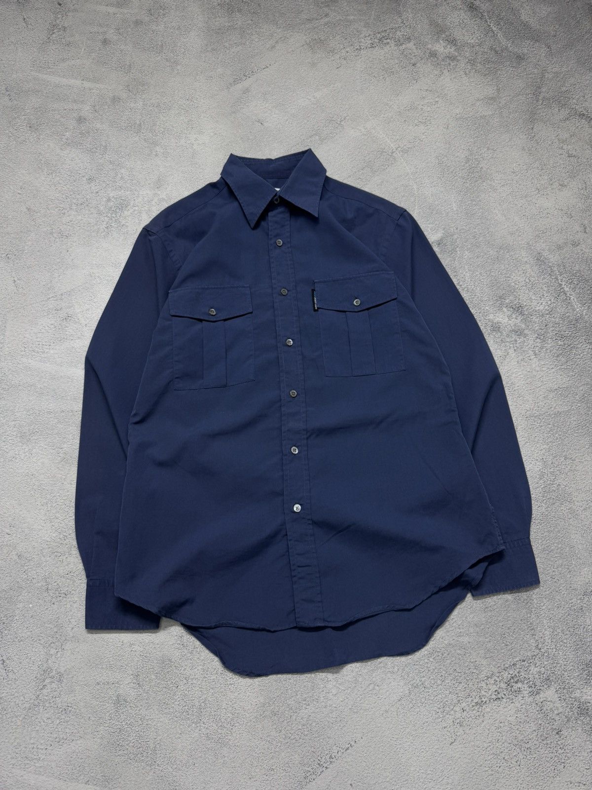 Saint Laurent Paris Vintage Y2k Yves Saint Laurent YSL Oxford Shirt 00’s Size US M / EU 48-50 / 2 - 5 Thumbnail