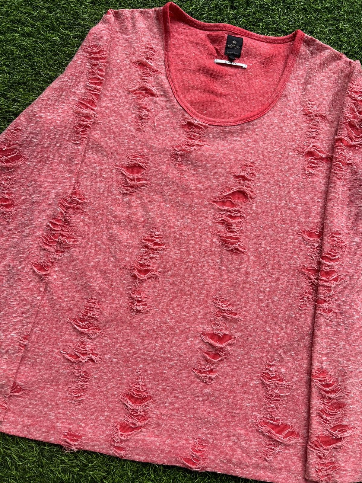 Hysteric Glamour Y2k Semantic Design Distressed Longsleeve Size US M / EU 48-50 / 2 - 3 Thumbnail
