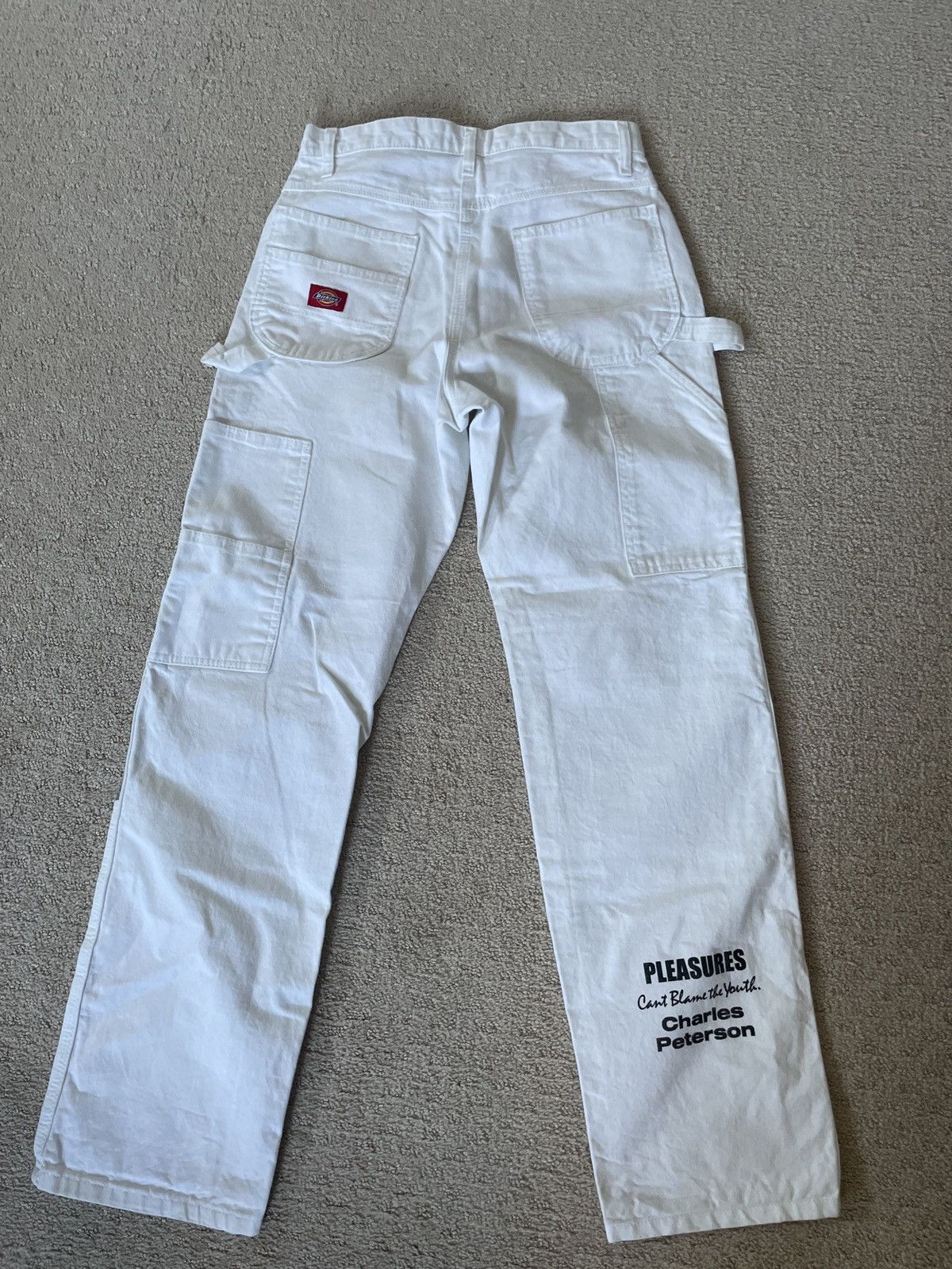 Pleasures x Charles Peterson Kurt Cobain dickies Pants
