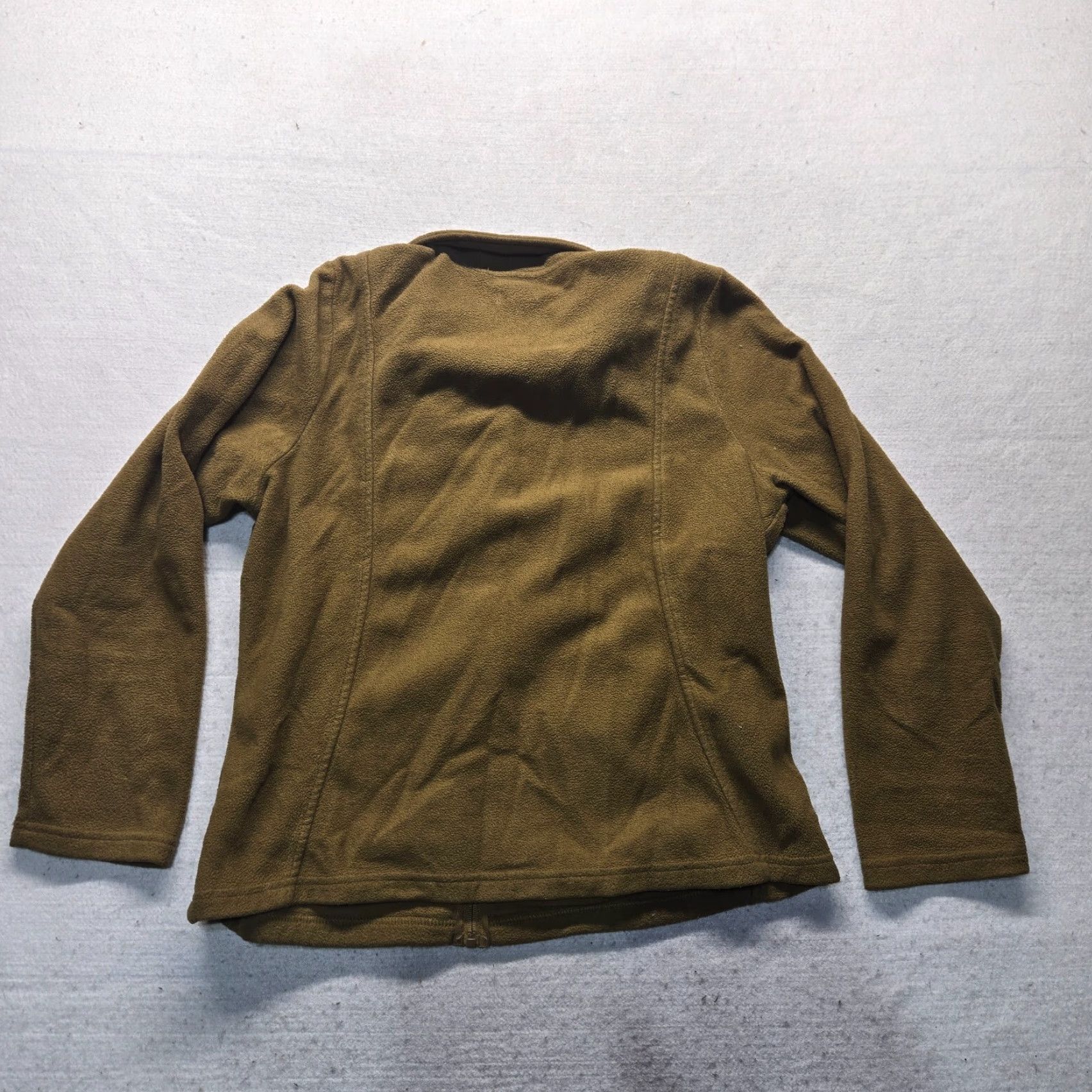 Merona Merona Solid Brown Full Zip Sweater Long Sleeve Adult Women's Size L Large Size L / US 10 / IT 46 - 7 Thumbnail