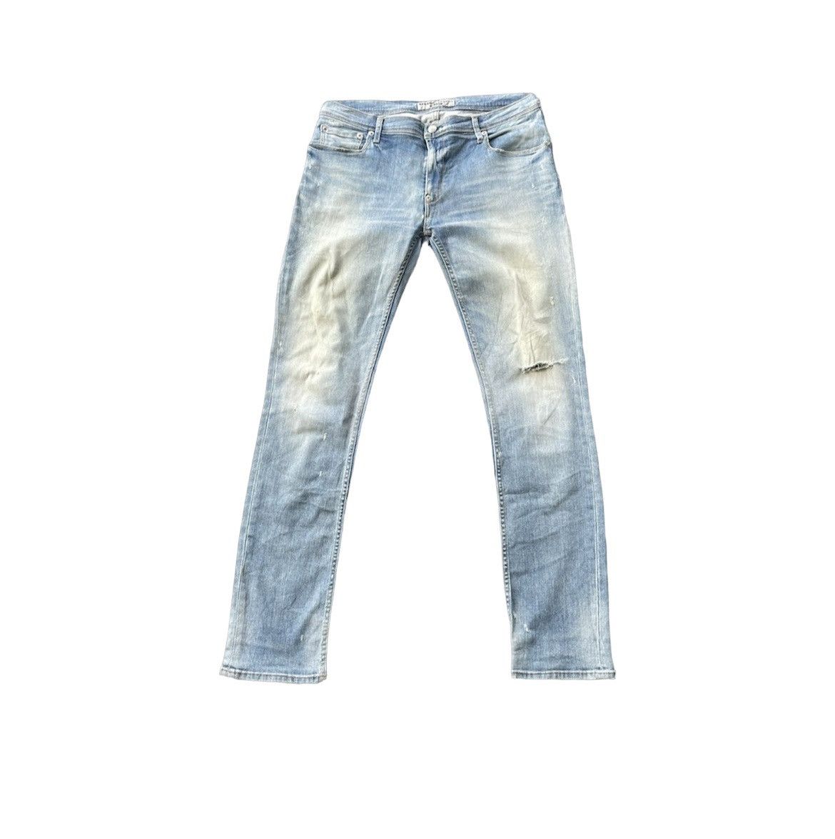 Katharine Hamnett London × Vintage Vintage Katharine Hamnett London Distressed Denim Size US 33 - 1 Thumbnail