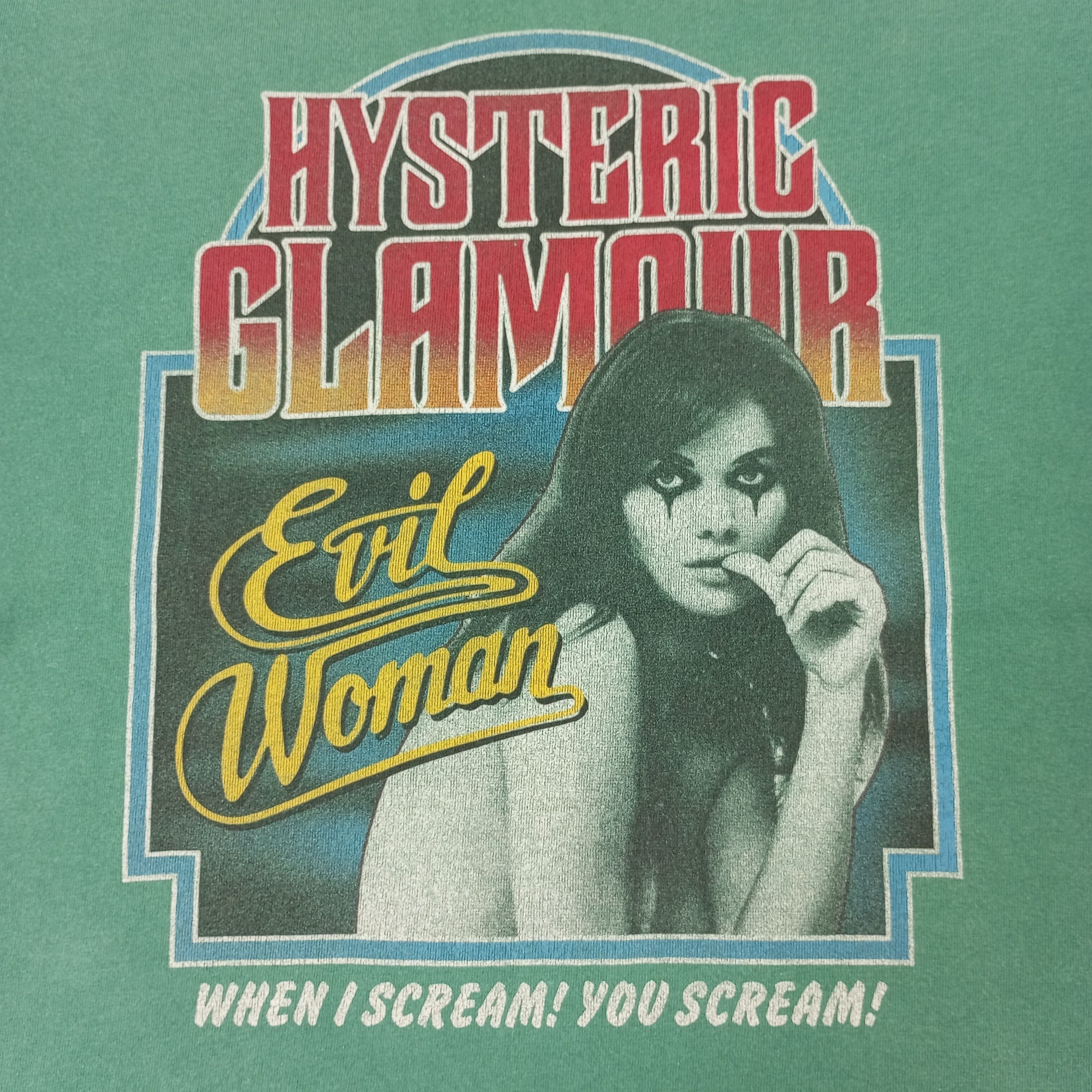 Hysteric Glamour × Japanese Brand × Vintage Hysteric Glamour Japanese Brand Tshirt C219N64 Size US M / EU 48-50 / 2 - 2 Thumbnail