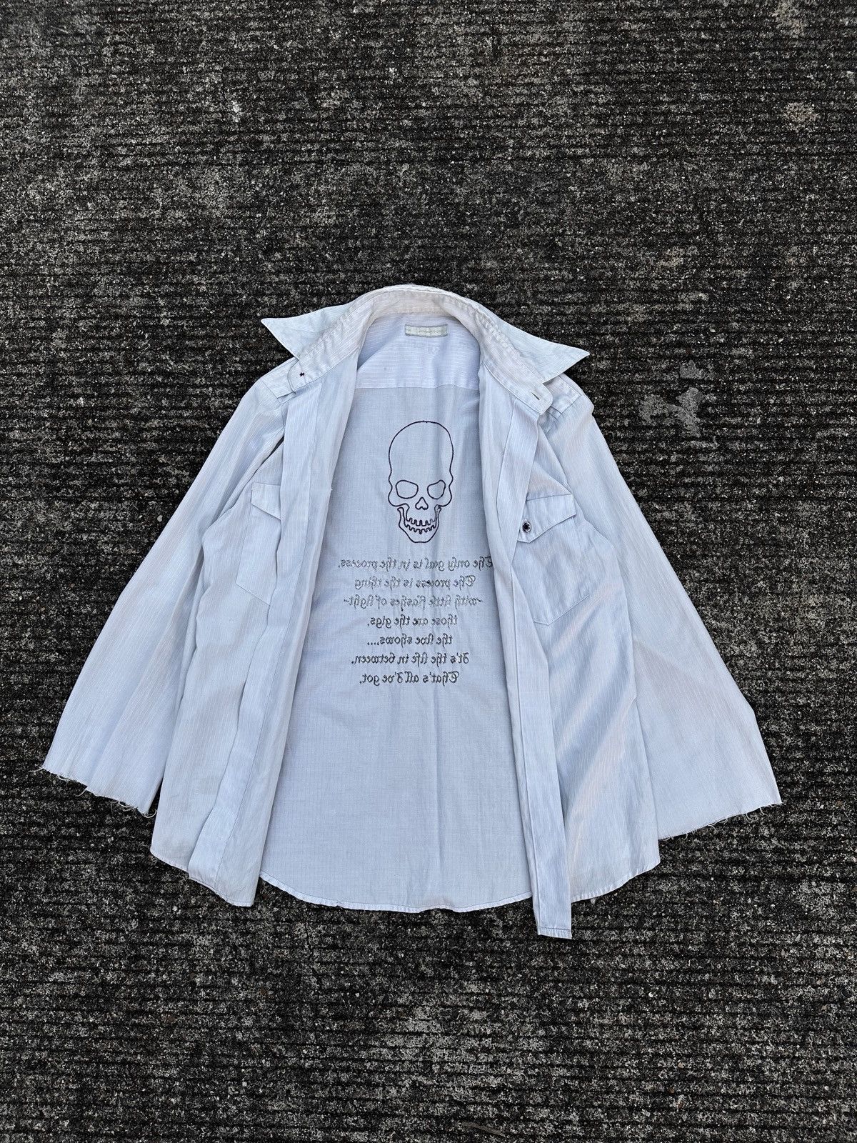 Number (N)ine Number(N)ine SS01 Jeff Buckley Mystery White Boy Shirt Size US M / EU 48-50 / 2 - 1 Thumbnail