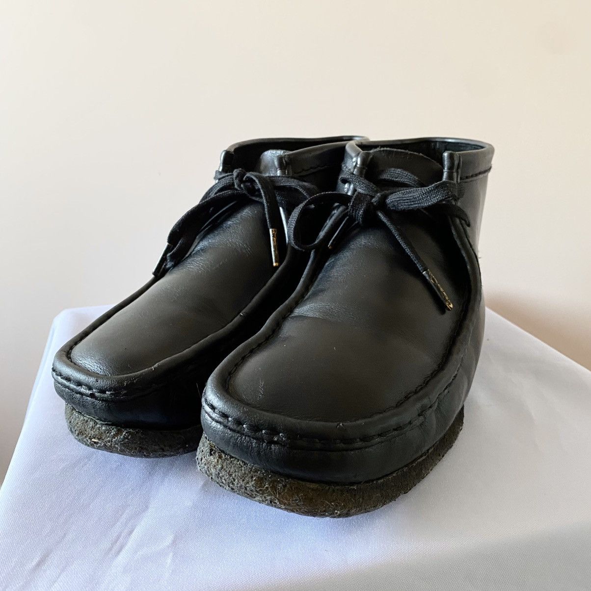 Clarks Clarks Wallabee Leather Ankle Boots Guidi MoMA Style Size US 10 / EU 43 - 4 Thumbnail