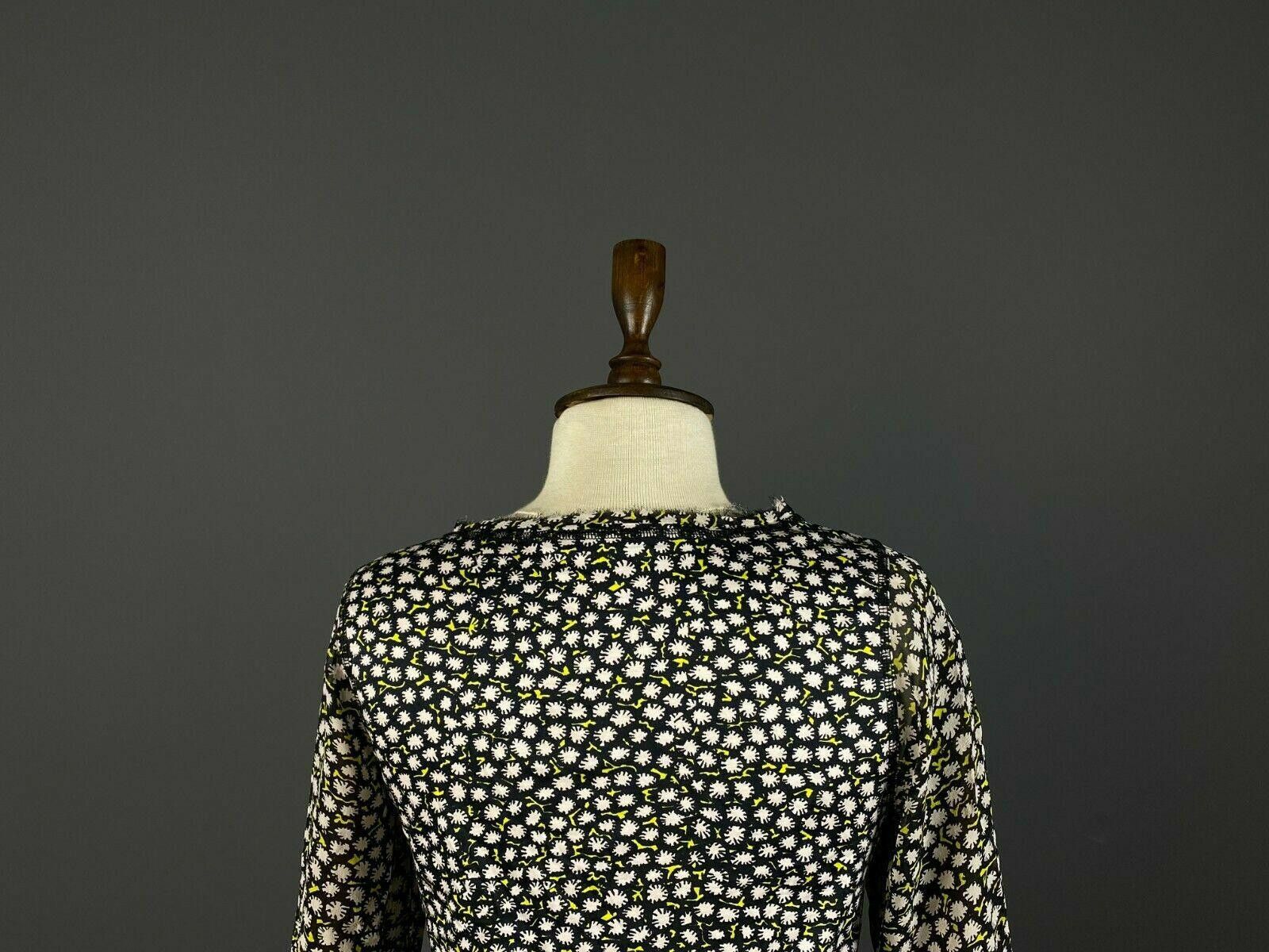 Designer Ladies Dorothee Schumacher Floral Cotton Silk Blouse Size 3 Size M / US 6-8 / IT 42-44 - 6 Thumbnail