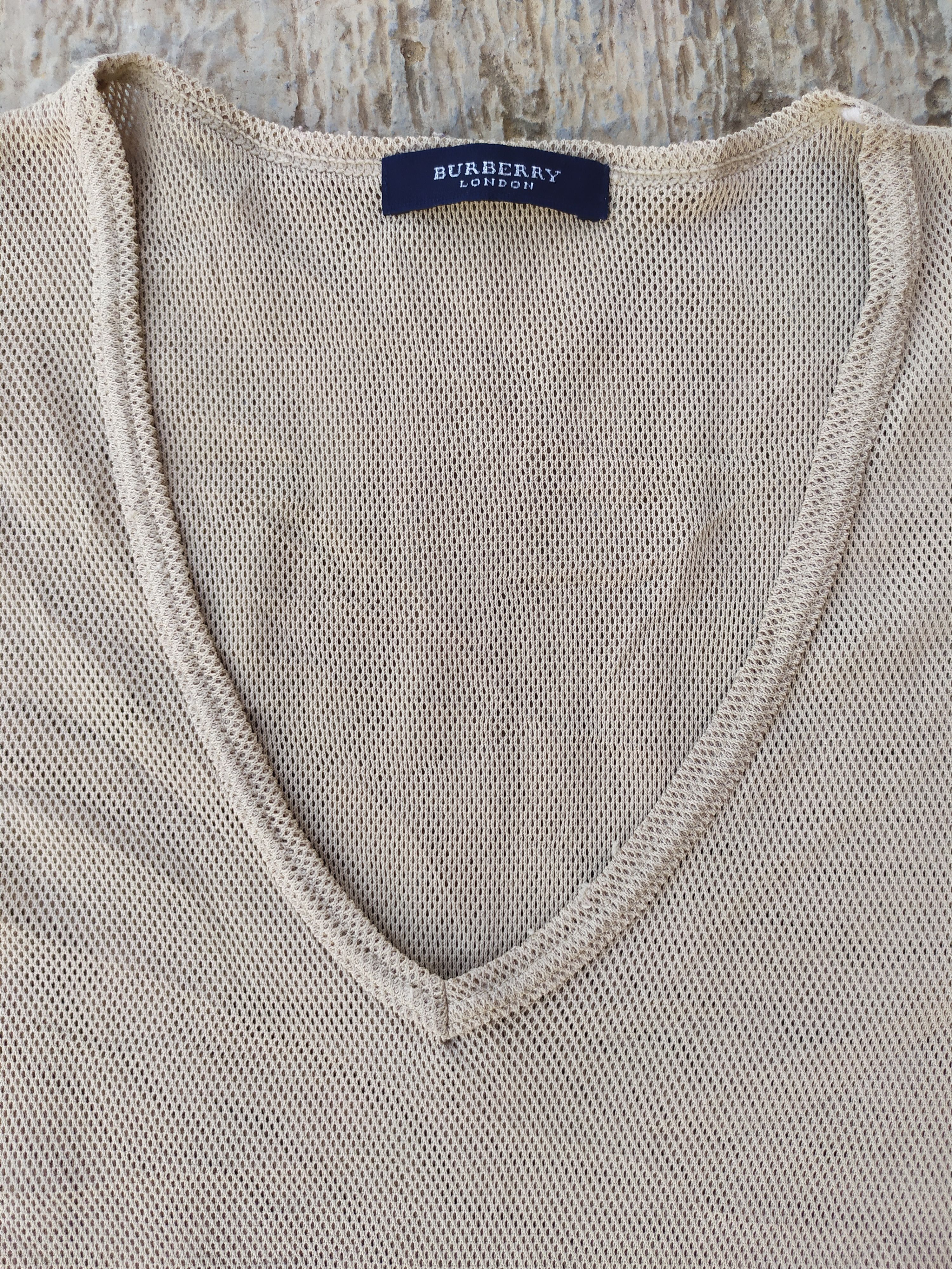 Burberry Burberry mesh t-shirt Size M / US 6-8 / IT 42-44 - 2 Thumbnail