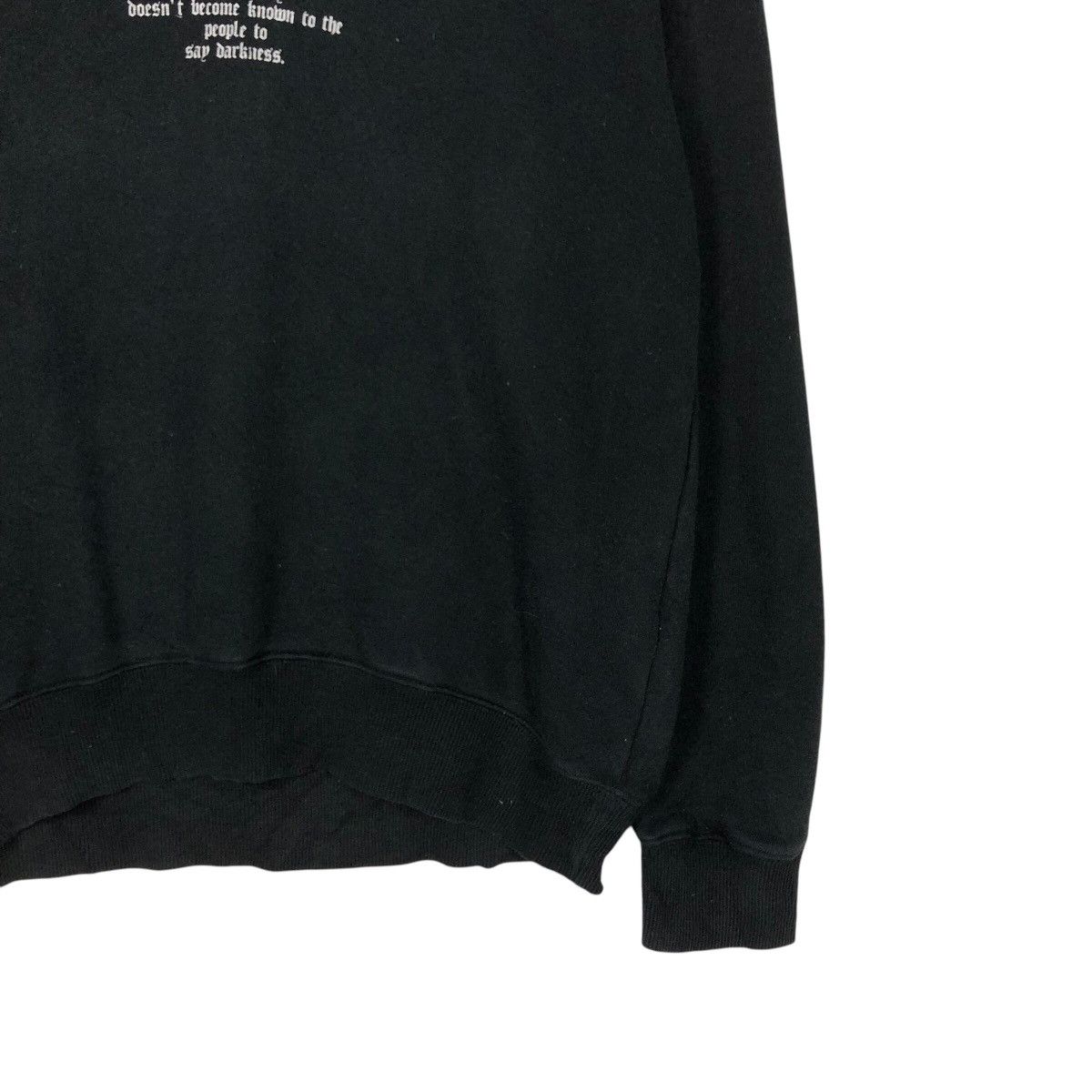 Japanese Brand 📌Vintage Sweatshirt Madness Punk Design Chrome Hearts Style Size US M / EU 48-50 / 2 - 6 Thumbnail