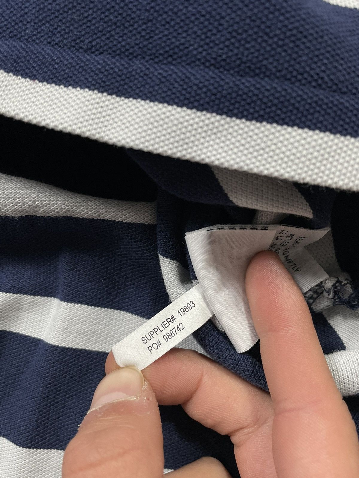 Other Vintage 90’s Polo Ralph Lauren #3 Striped T-shirt Size US XXL / EU 58 / 5 - 8 Thumbnail