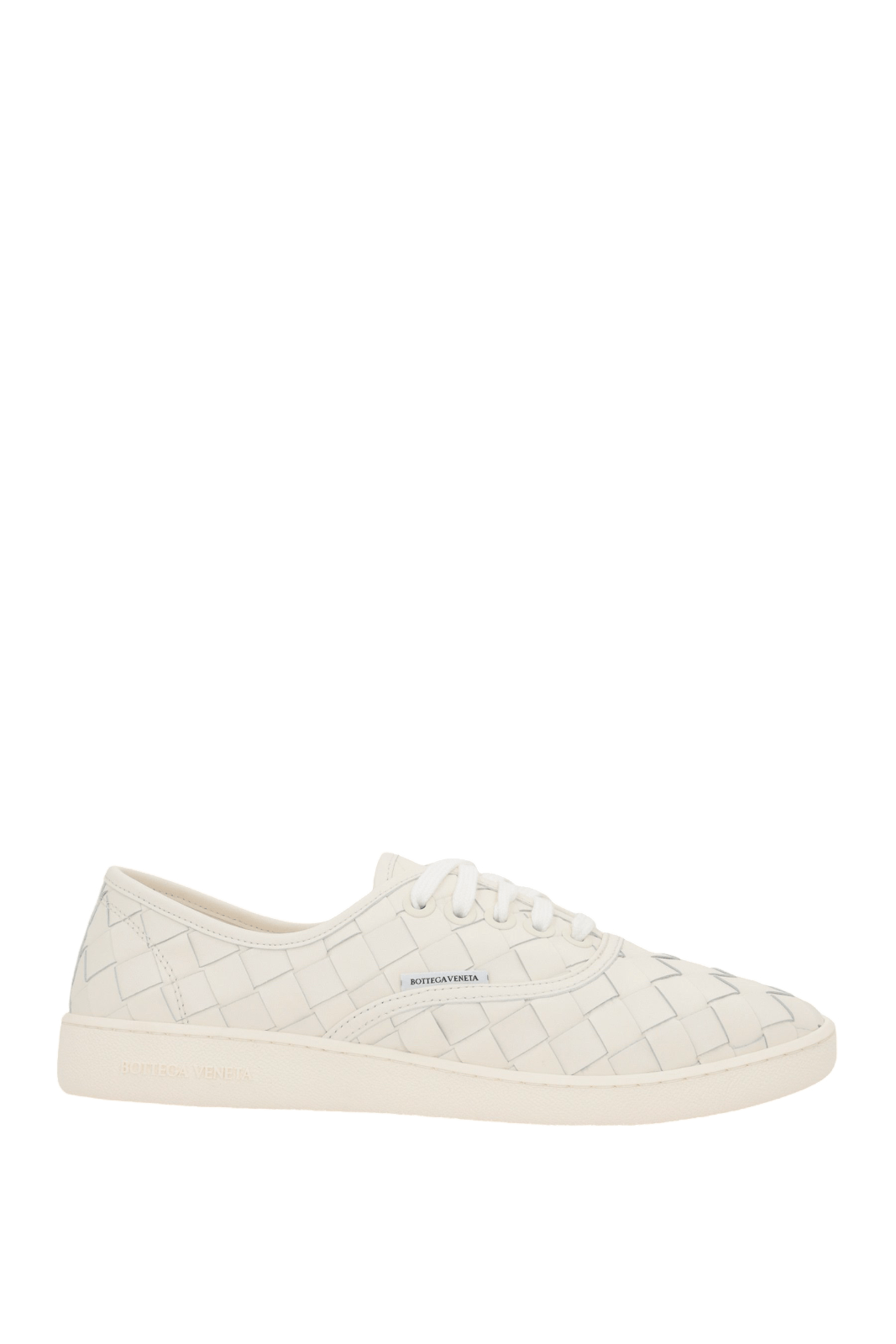 BOTTEGA VENETA Sawyer $1050 White Intrecciato Sneakers