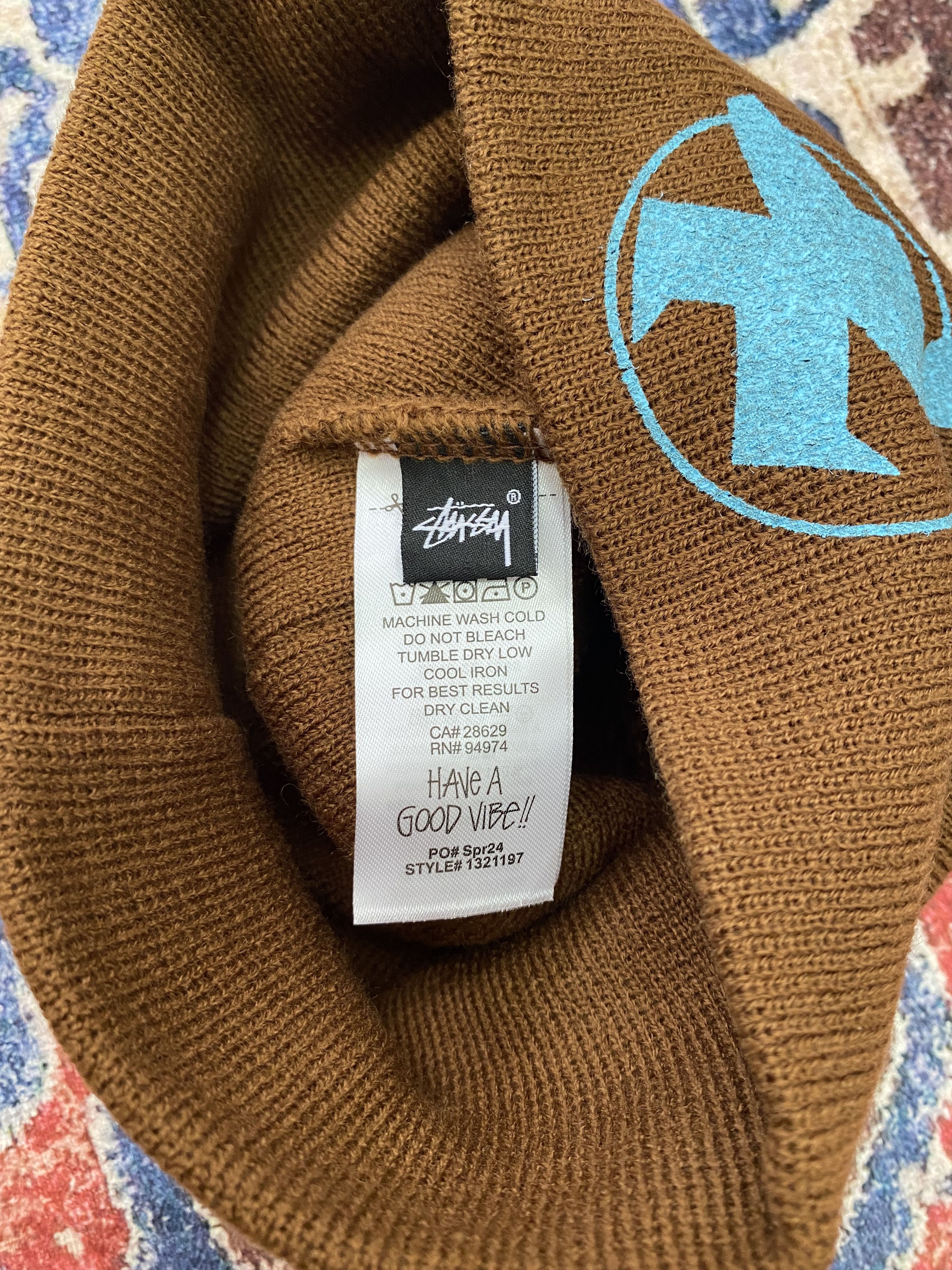 Stussy Stussy Mixed Logo Skullcap - Brown Size ONE SIZE - 4 Thumbnail