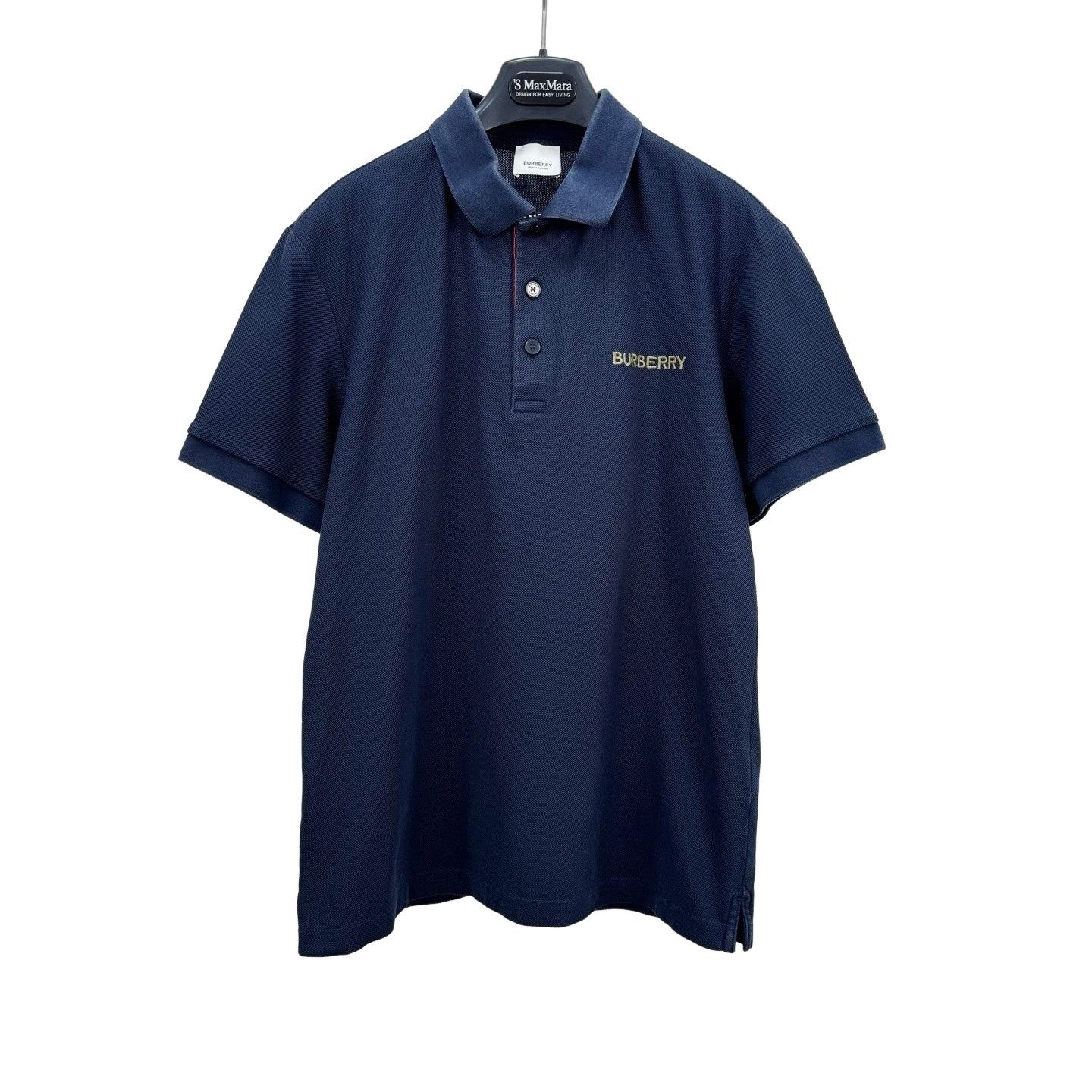 Burberry Burberry Embroidered Logo Polo Shirt Size M Size US M / EU 48-50 / 2 - 1 Thumbnail