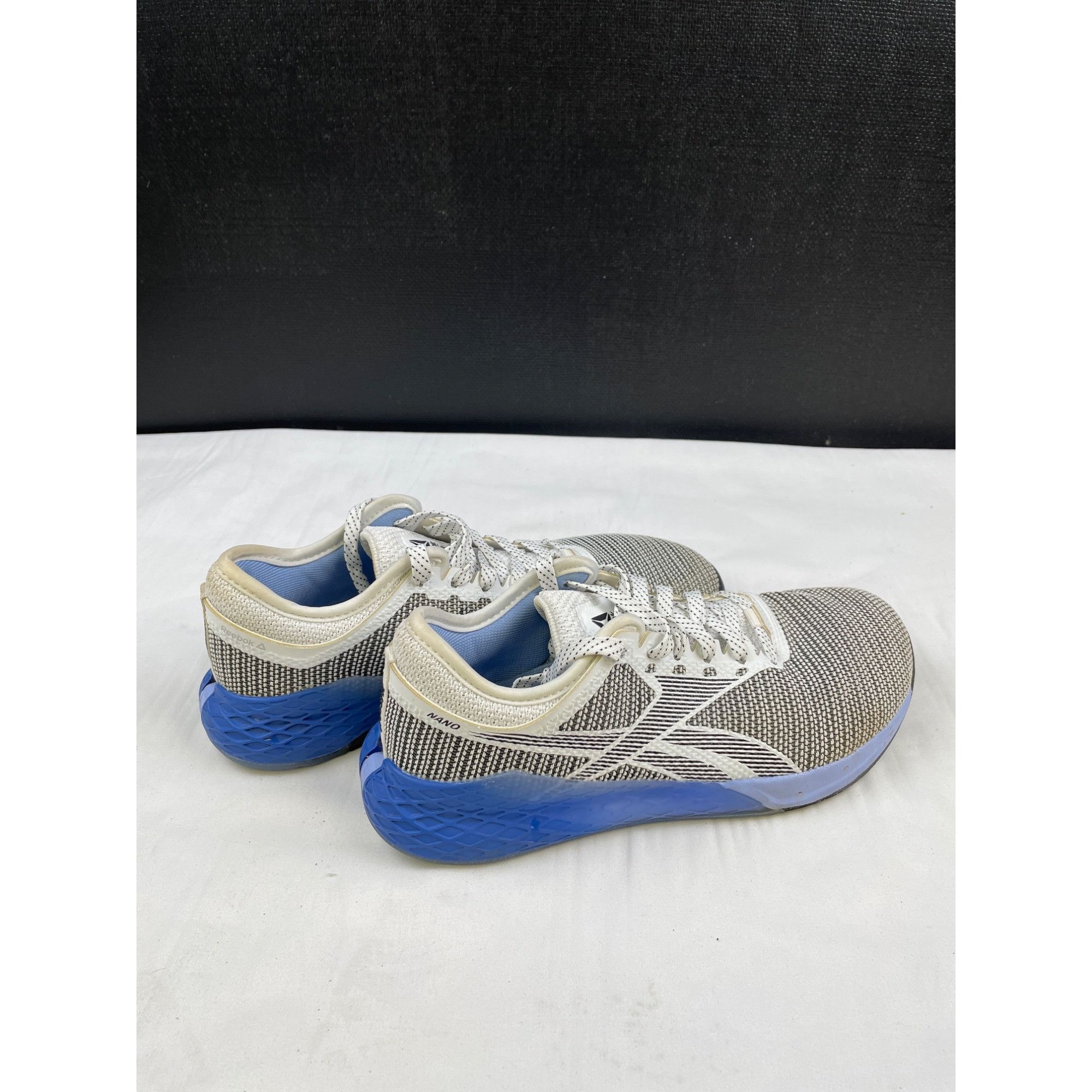 Reebok Reebok Women's Nana Cross Fit Grey/blue/white Shoes/Sneakers Size US 8.5 / IT 38.5 - 5 Thumbnail