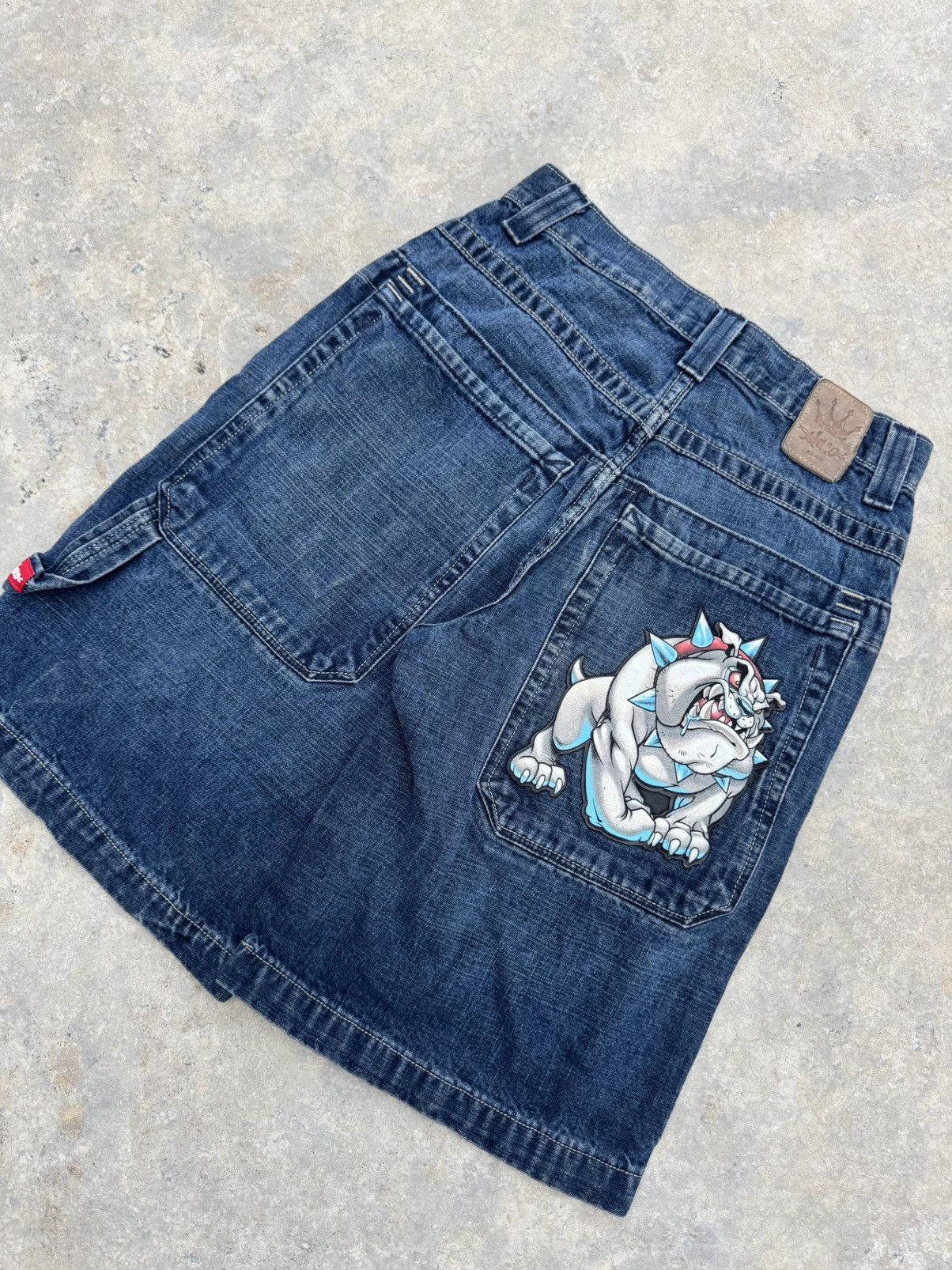 JNCO JNCO BULLDOG JORTS JEANS VINTAGE Size US 26 / EU 42 - 1 Thumbnail