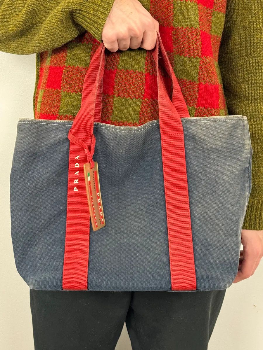 Prada 2003 Prada Luna Rossa Challenge Navy & Red Bag Size ONE SIZE - 3 Thumbnail