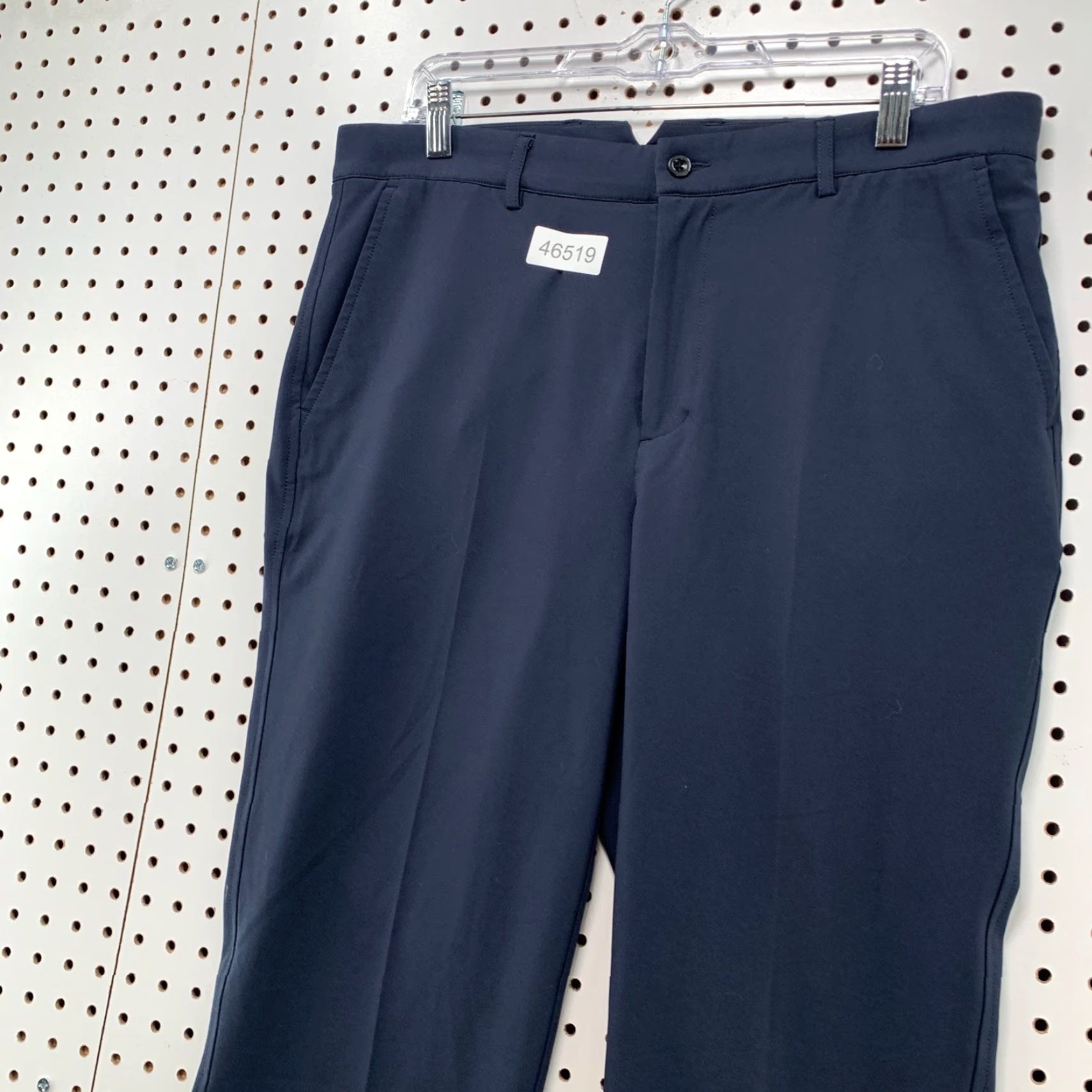 Vintage Dunning Golf Chino Pants Mens Size 34/30 Navy Blue Performance Preppy Fit 35x30 Size US 34 / EU 50 - 3 Thumbnail