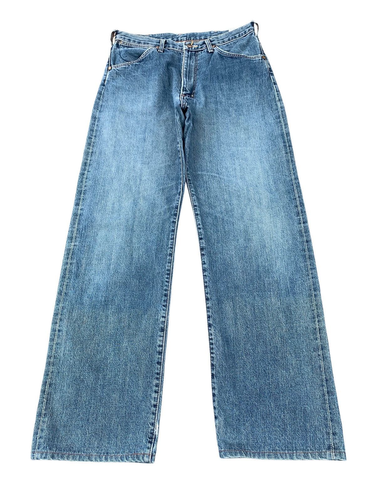 Wrangler VINTAGE WRANGLER SELVEDGE BAGGY JAPANESE FADED DENIM Size US 31 - 3 Thumbnail
