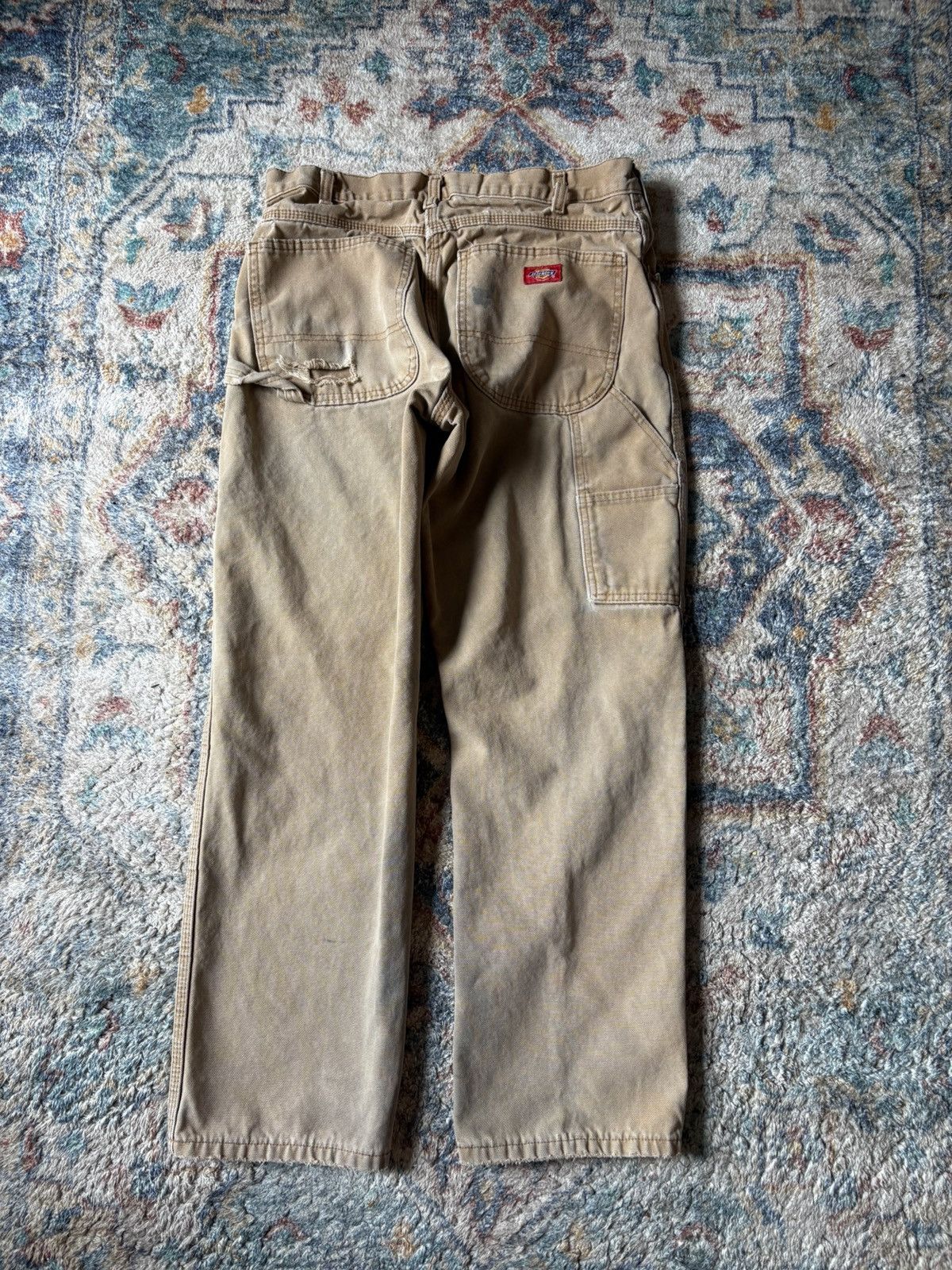 Dickies Dickies Distressed Carpenter Workwear Pants Size 32 Size US 32 / EU 48 - 3 Thumbnail