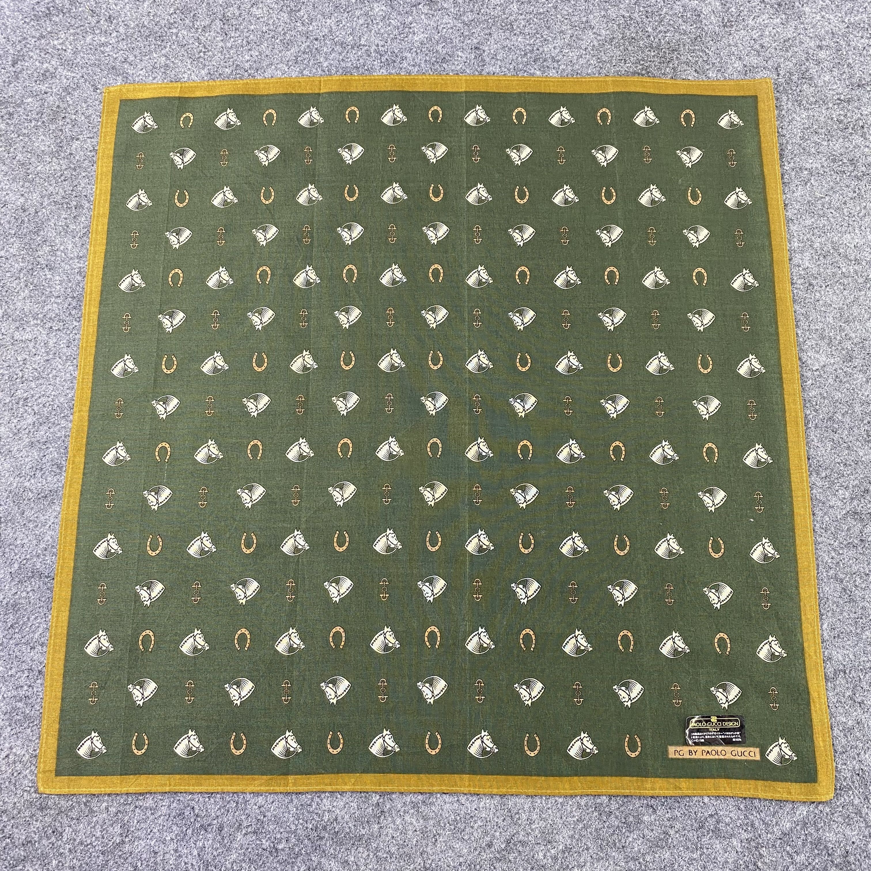 Paolo Gucci Paolo Gucci Handkerchief / Bandana / Neckerchief-B926 Size ONE SIZE - 3 Thumbnail