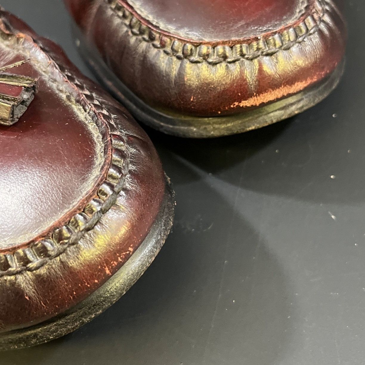 Cole Haan Cole Haan Men's Burgundy Shoes/Loafers Sz 9.5D SKU 5212 Size US 9.5 / EU 42-43 - 7 Thumbnail