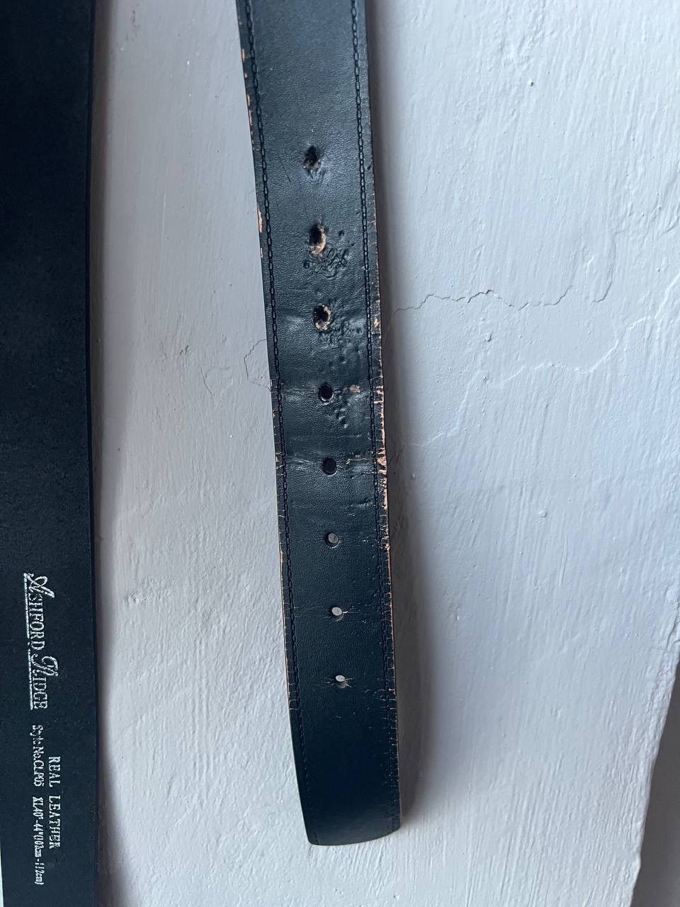 NFL RARE 1998 SAN FRANCISCO 49ERS LIMITED EDITION #2846 BELT XL Size 42 - 14 Thumbnail