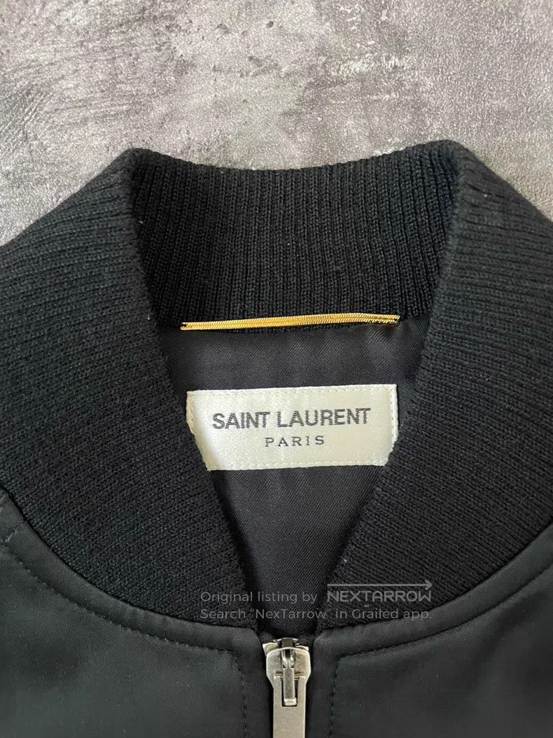 Saint Laurent Paris Saint Laurent Paris Black panther rainbow patchwork jacket Size S / US 4 / IT 40 - 2 Thumbnail